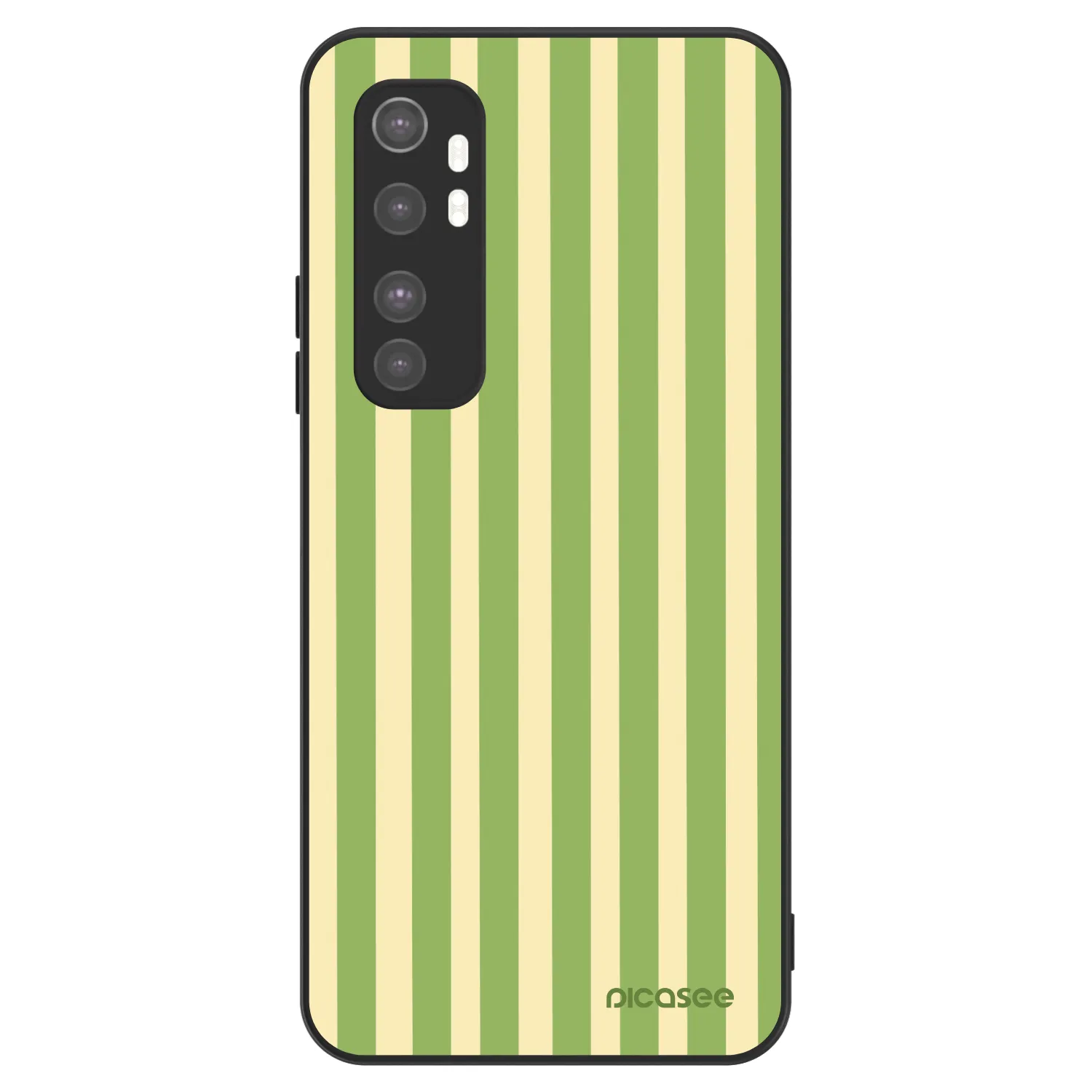 Picasee ULTIMATE CASE Xiaomi Mi Note 10 Lite - készülékre - Lines Matcha