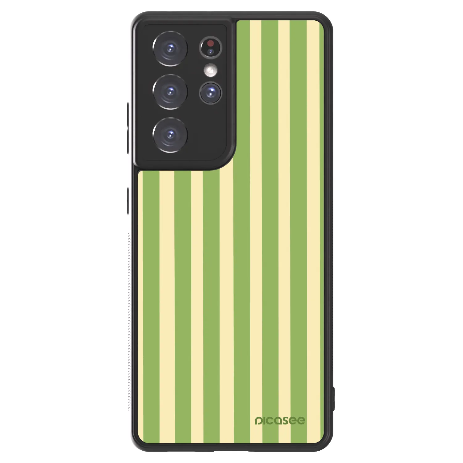 Picasee ULTIMATE CASE Samsung Galaxy S21 Ultra 5G G998B - készülékre - Lines Matcha
