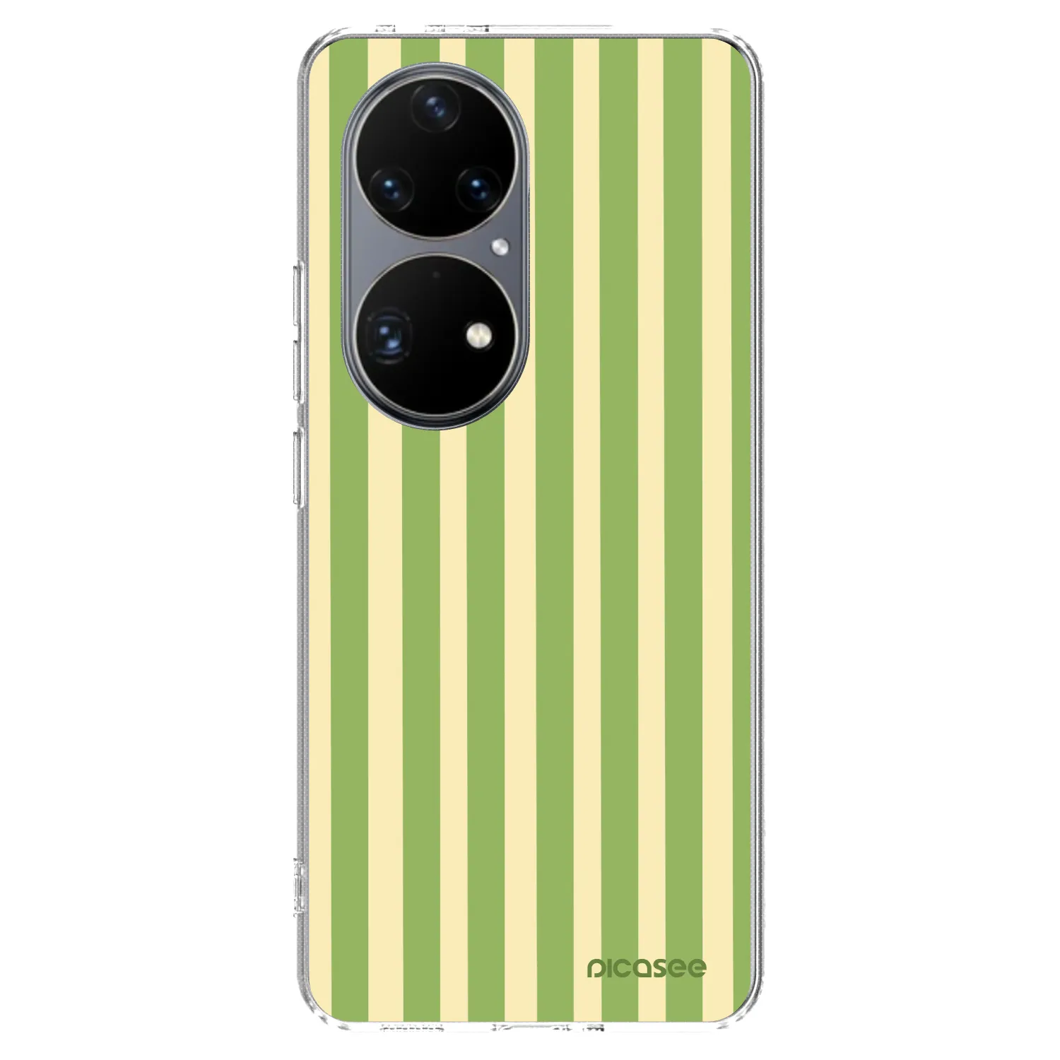 Picasee átlátszó szilikon tok az alábbi mobiltelefonokra Huawei P50 - Lines Matcha