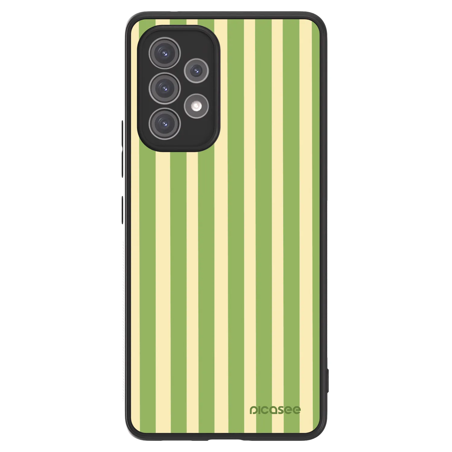 Picasee ULTIMATE CASE Samsung Galaxy A52s 5G A528B - készülékre - Lines Matcha