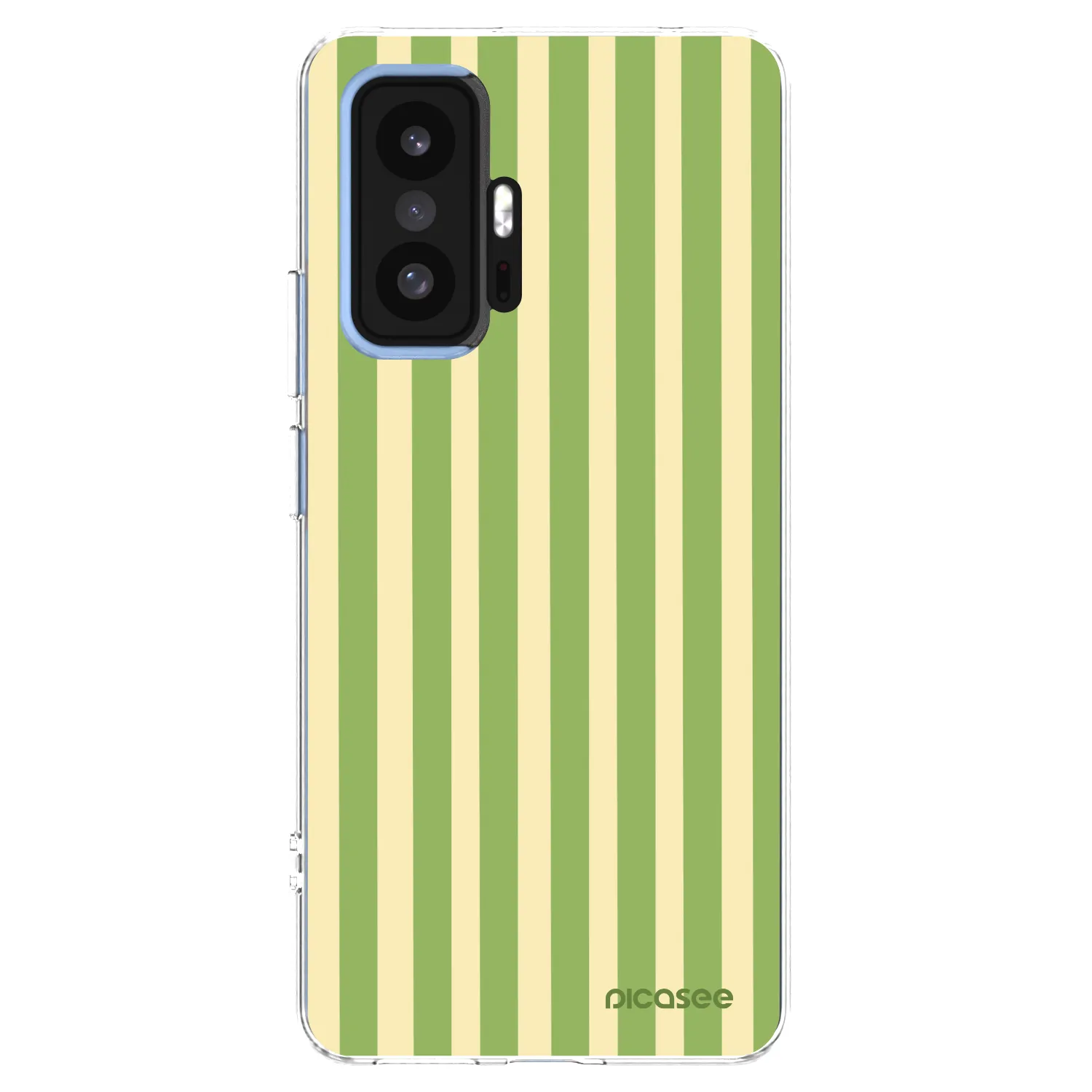 Picasee átlátszó szilikon tok az alábbi mobiltelefonokra Xiaomi 11T Pro - Lines Matcha