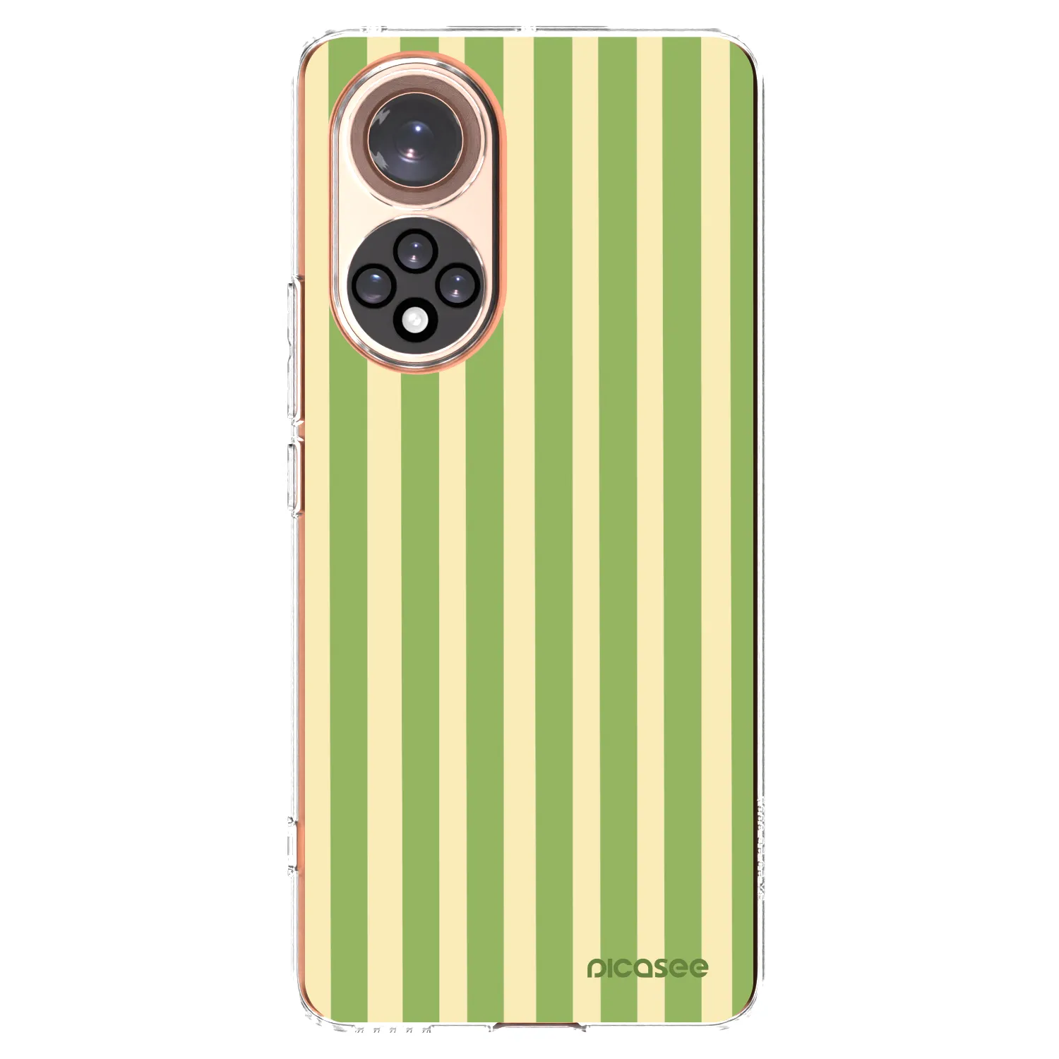 Picasee átlátszó szilikon tok az alábbi mobiltelefonokra Huawei Nova 9 - Lines Matcha