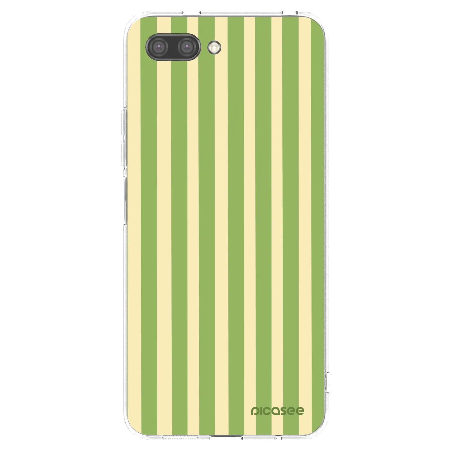 Picasee átlátszó szilikon tok az alábbi mobiltelefonokra Honor 10 - Lines Matcha