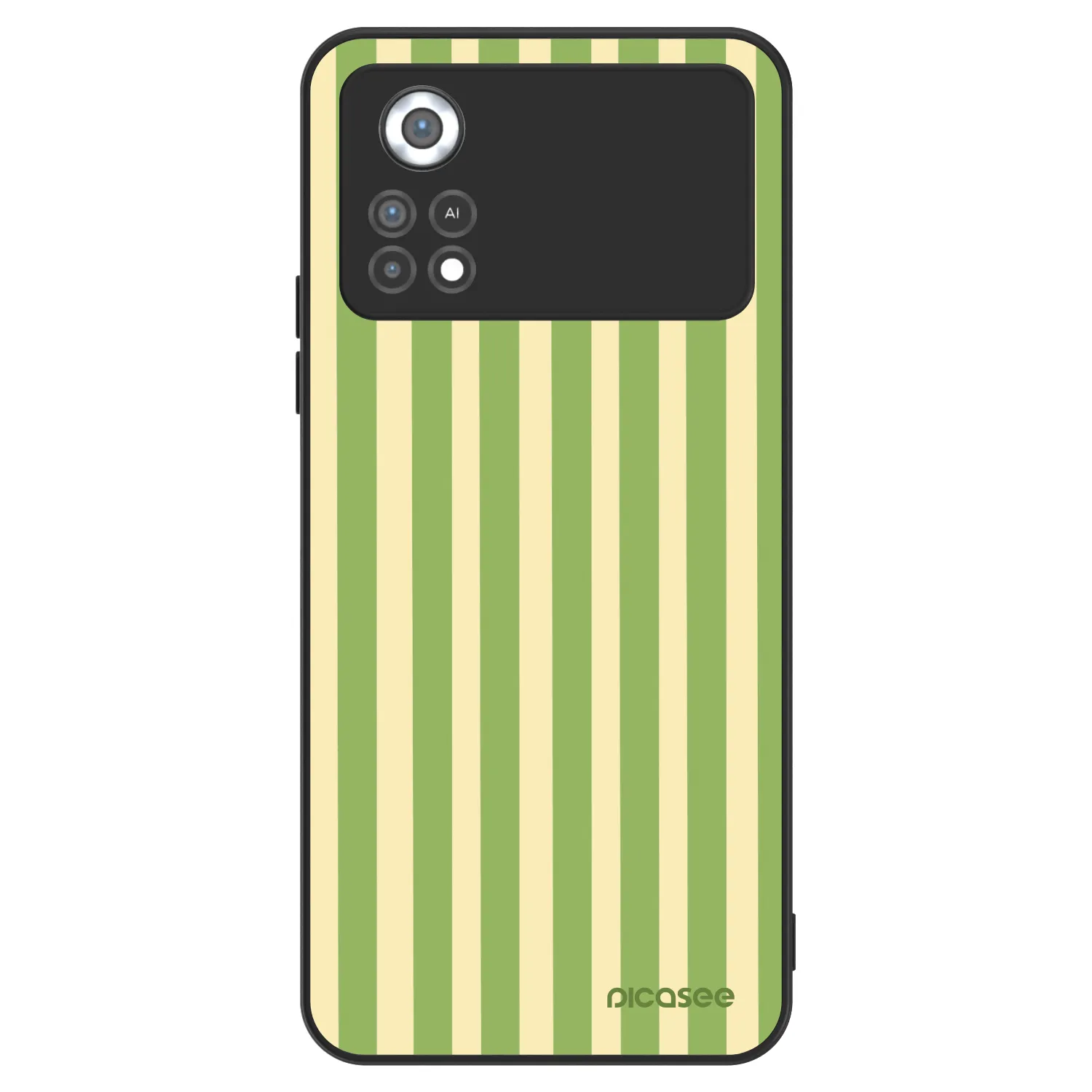 Picasee ULTIMATE CASE Xiaomi Poco X4 Pro 5G - készülékre - Lines Matcha