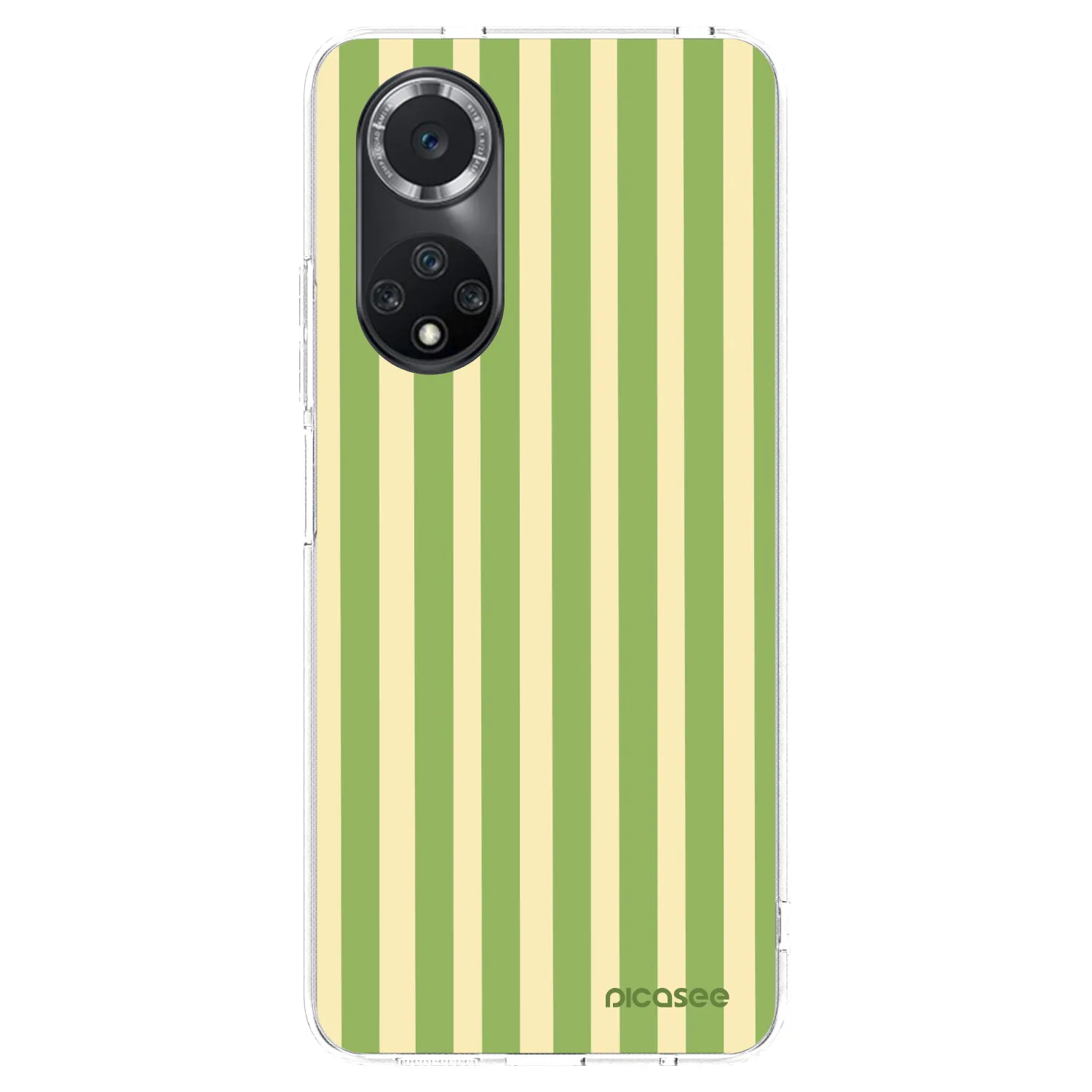 Picasee átlátszó szilikon tok az alábbi mobiltelefonokra Huawei Nova 9 SE - Lines Matcha