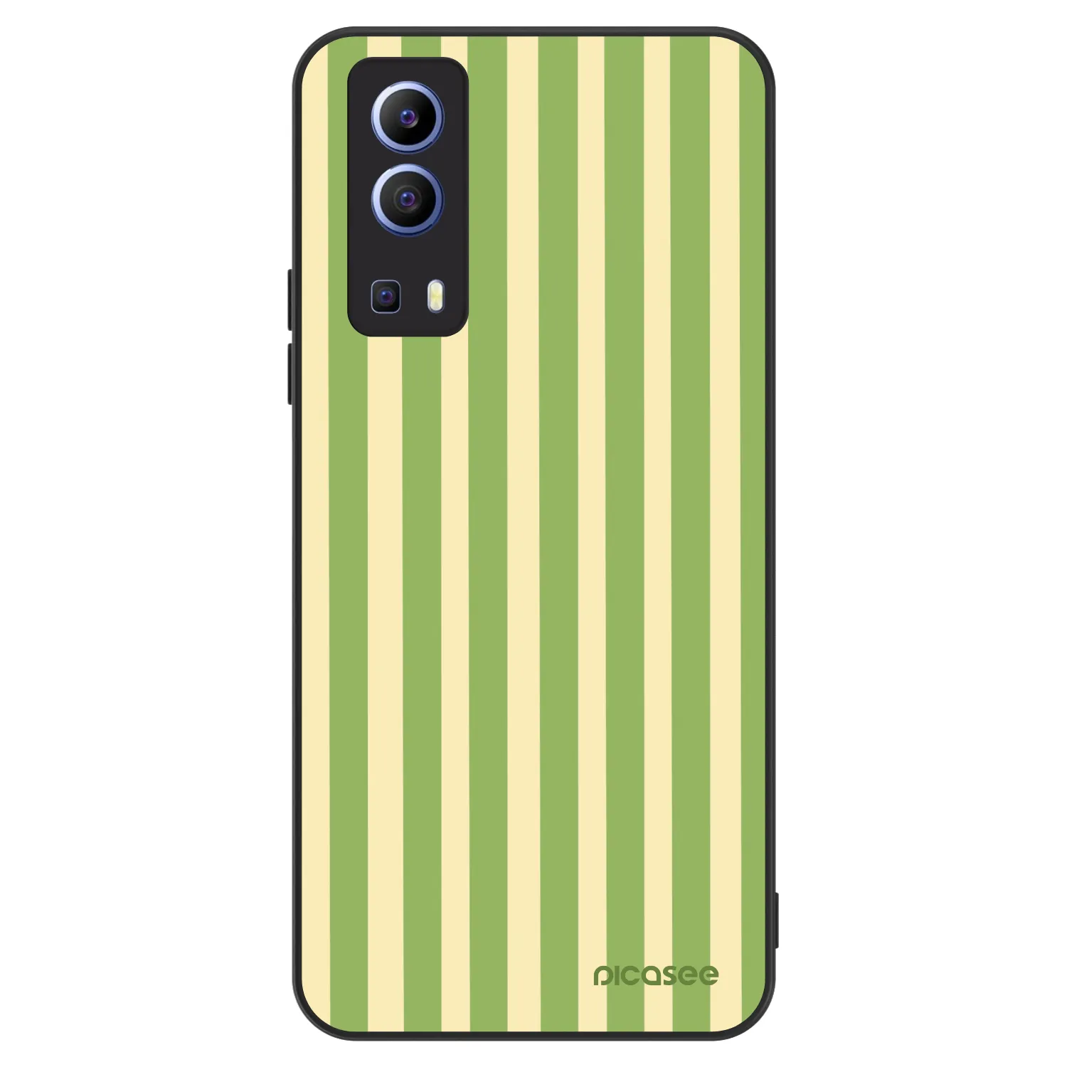 Picasee ULTIMATE CASE Vivo Y52 5G - készülékre - Lines Matcha