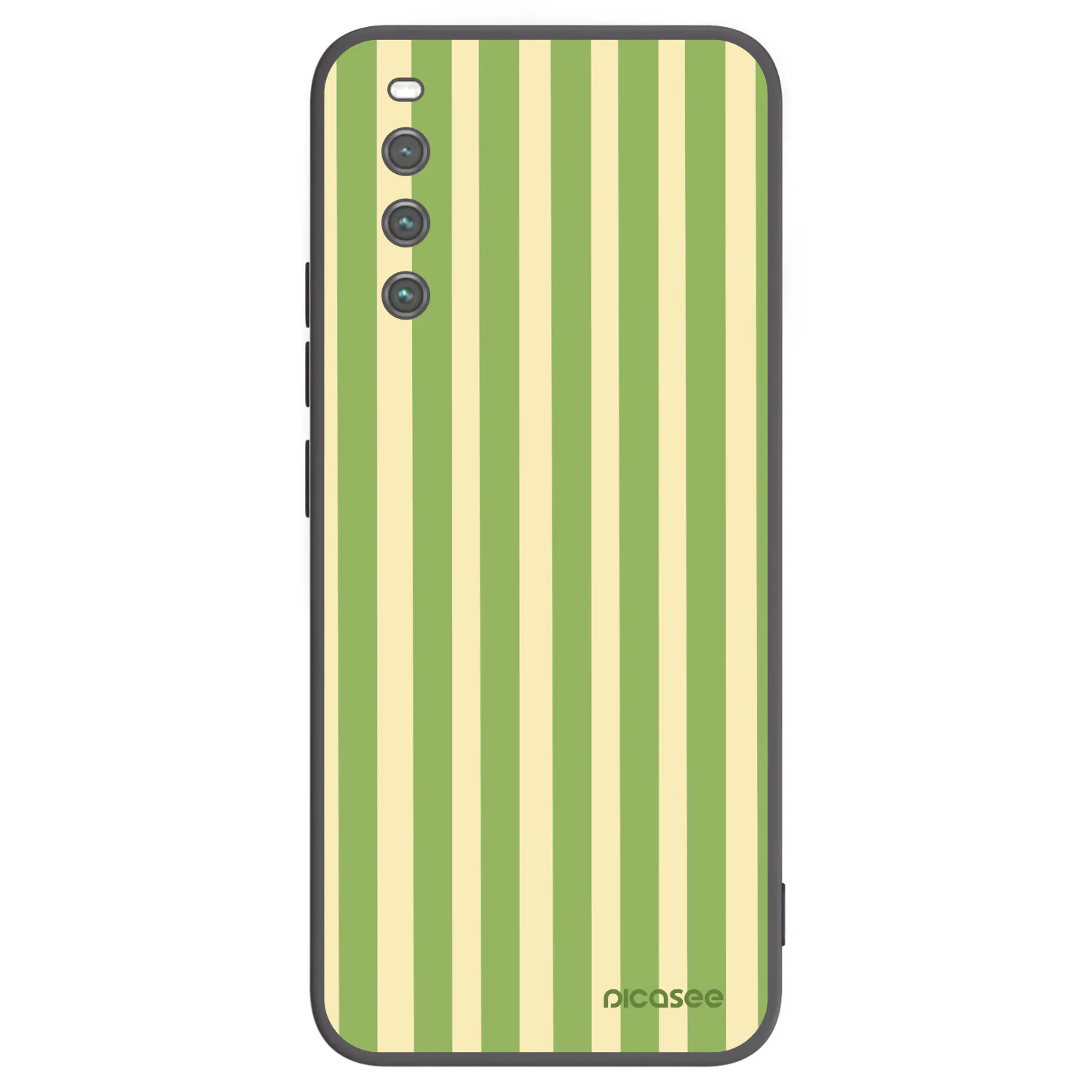 Picasee fekete szilikon tok az alábbi mobiltelefonokra Sony Xperia 10 IV 5G - Lines Matcha