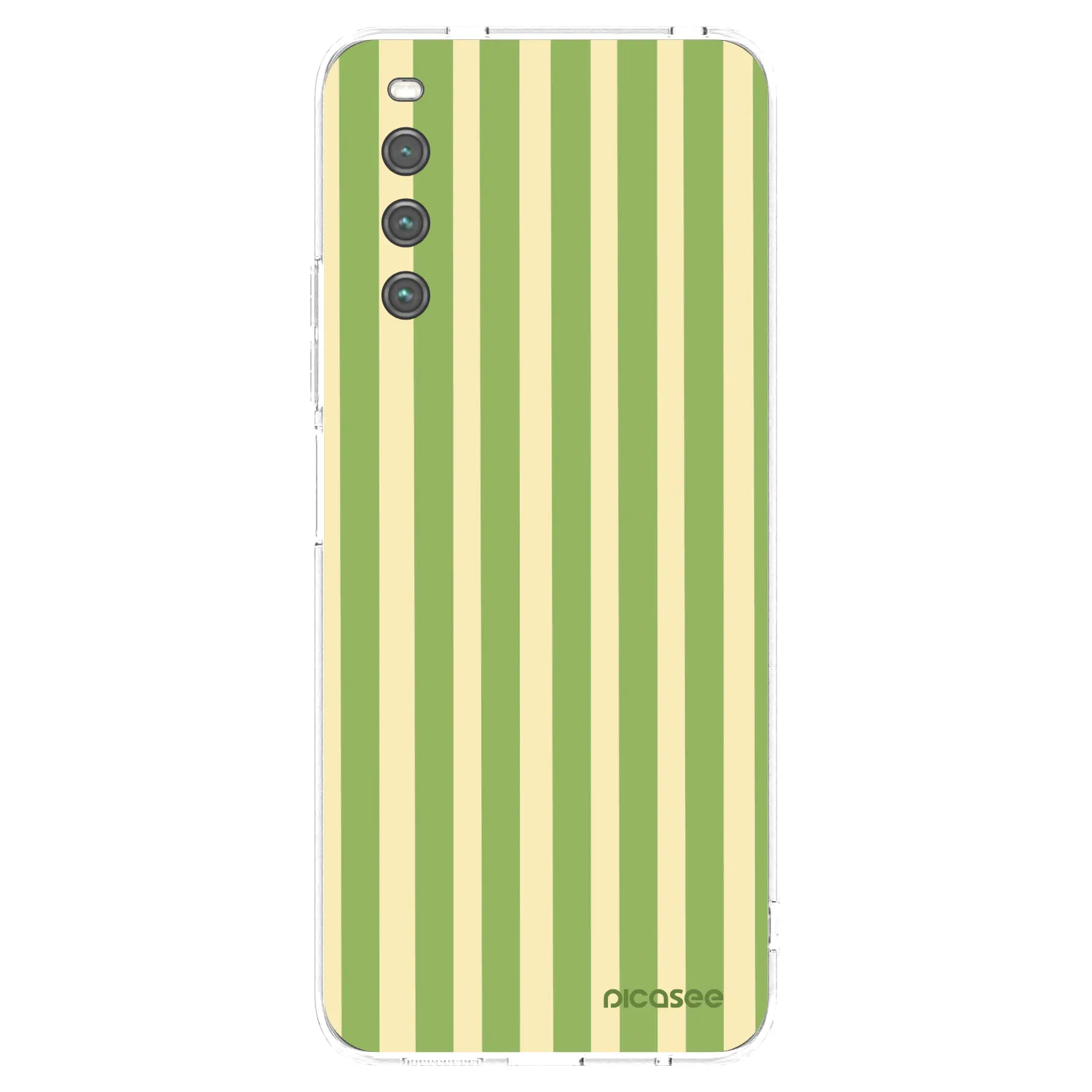 Picasee átlátszó szilikon tok az alábbi mobiltelefonokra Sony Xperia 10 IV 5G - Lines Matcha