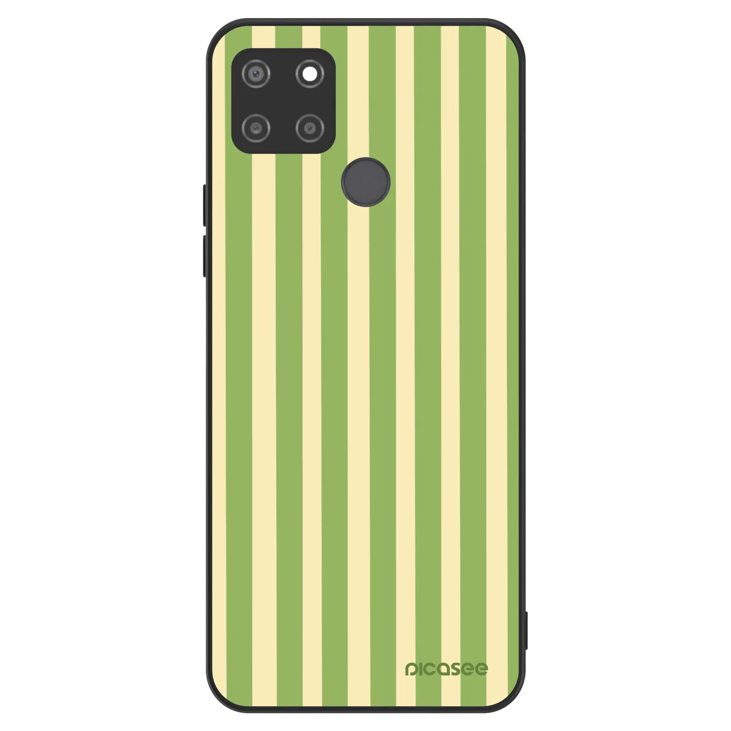 Picasee ULTIMATE CASE Realme C21Y - készülékre - Lines Matcha