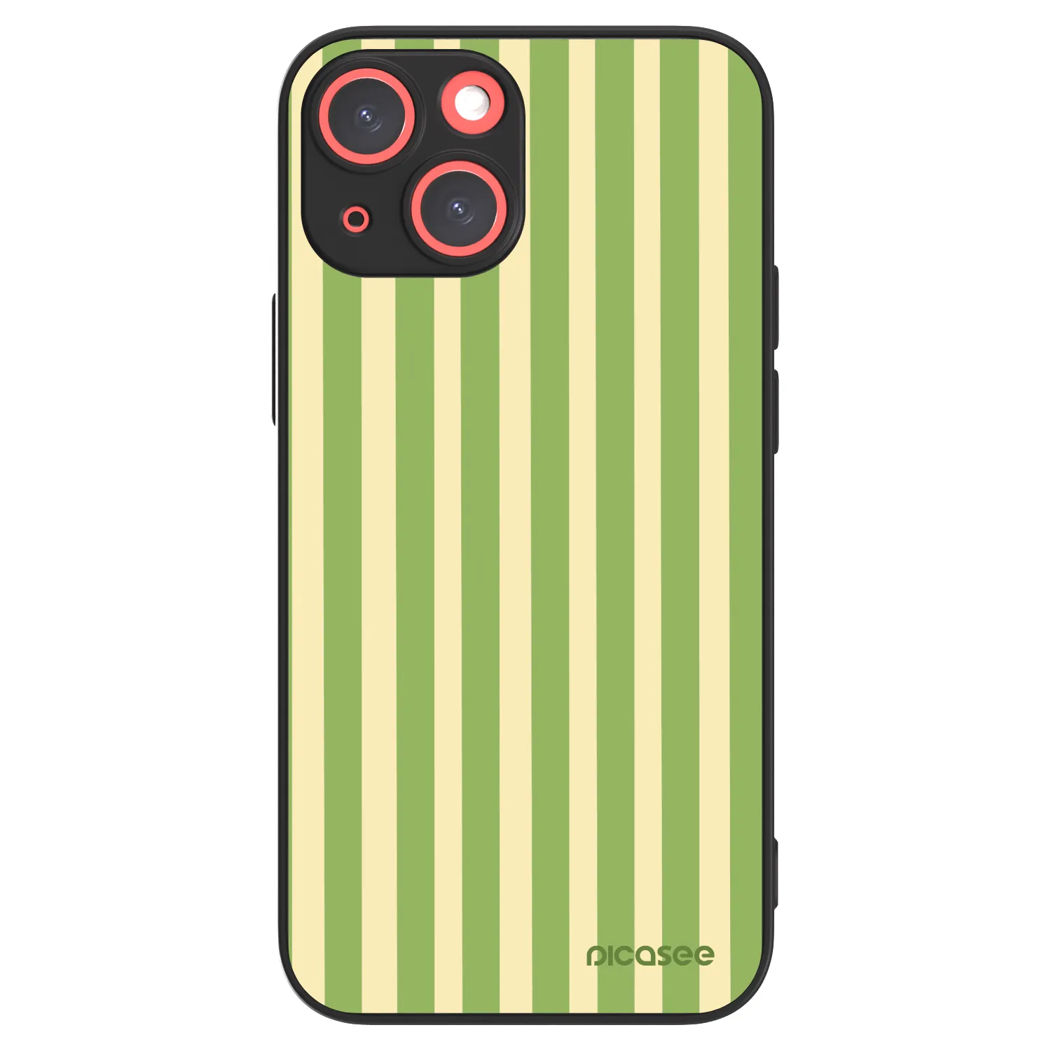 Picasee ULTIMATE CASE MagSafe Apple iPhone 13 mini - készülékre - Lines Matcha
