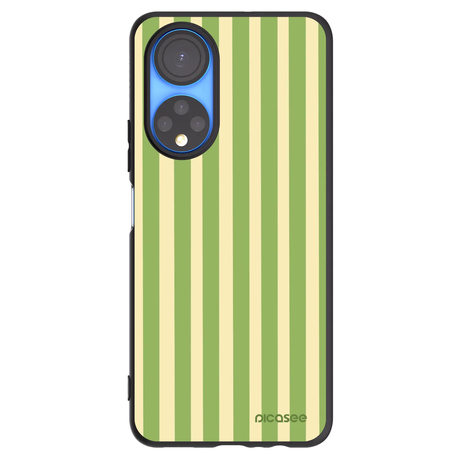 Picasee fekete szilikon tok az alábbi mobiltelefonokra Honor X7 - Lines Matcha