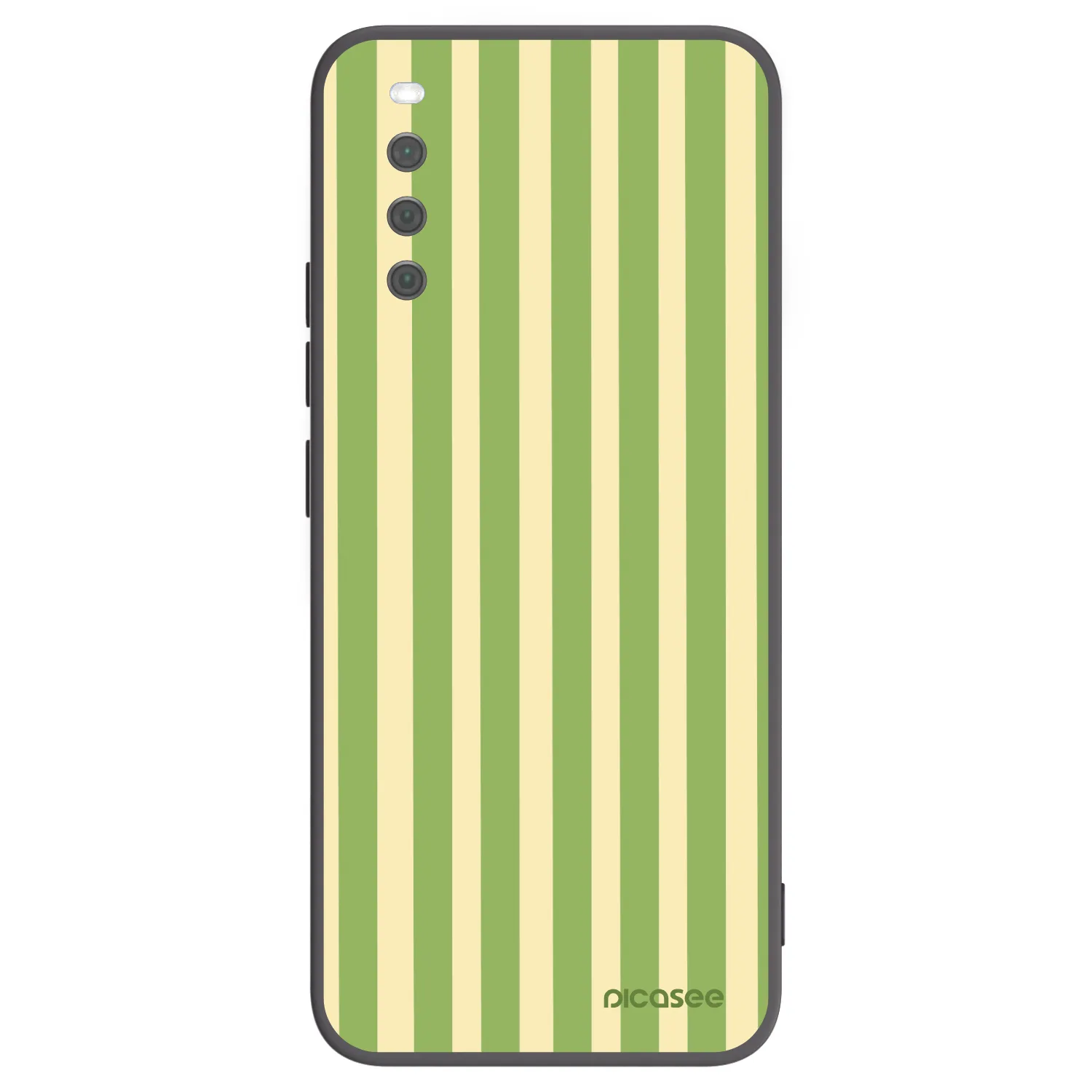 Picasee fekete szilikon tok az alábbi mobiltelefonokra Sony Xperia 10 III - Lines Matcha