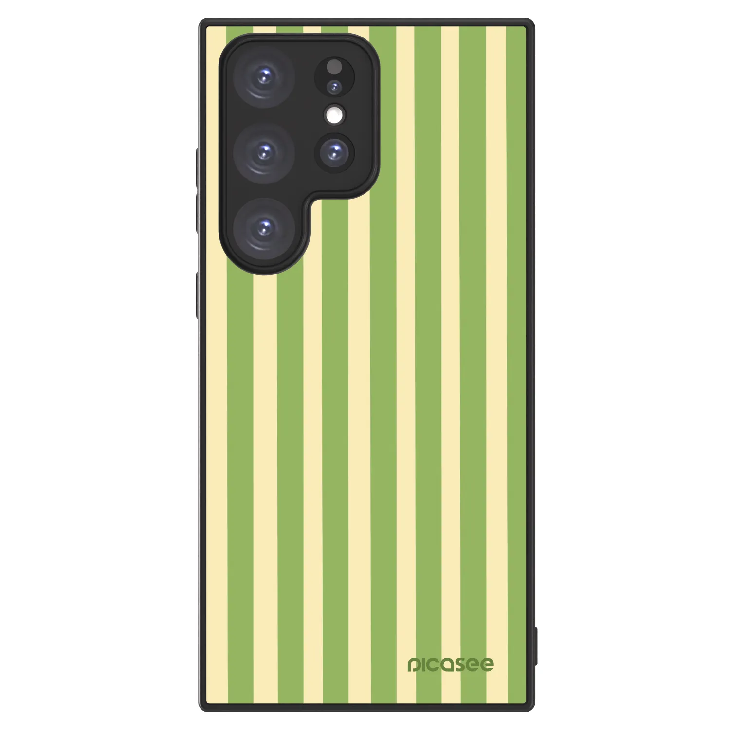 Picasee ULTIMATE CASE Samsung Galaxy S23 Ultra 5G - készülékre - Lines Matcha