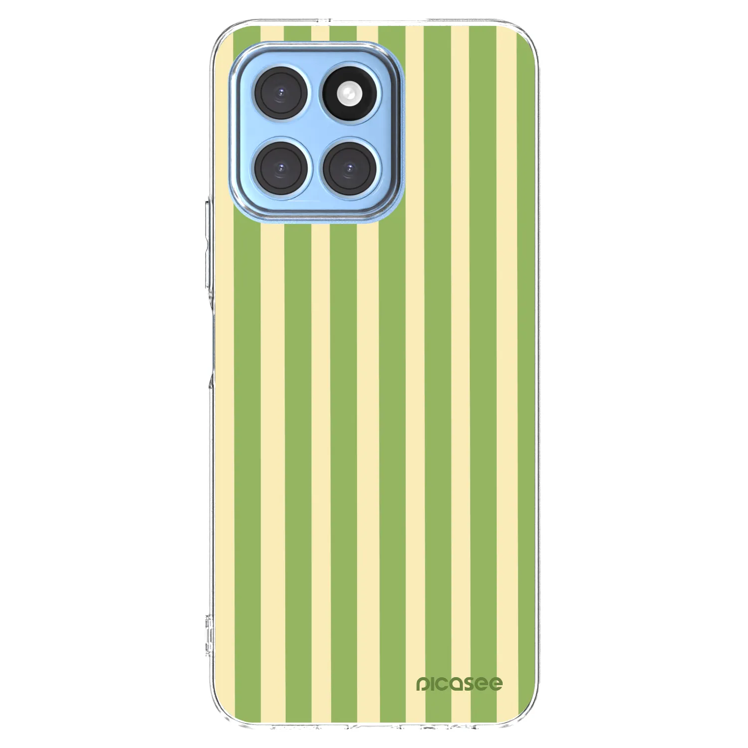 Picasee átlátszó szilikon tok az alábbi mobiltelefonokra Honor X6 - Lines Matcha