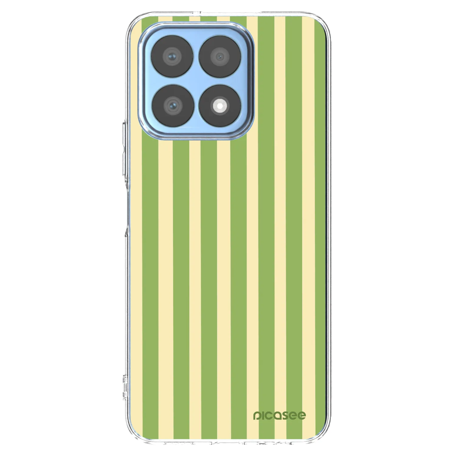Picasee átlátszó szilikon tok az alábbi mobiltelefonokra Honor X8a - Lines Matcha