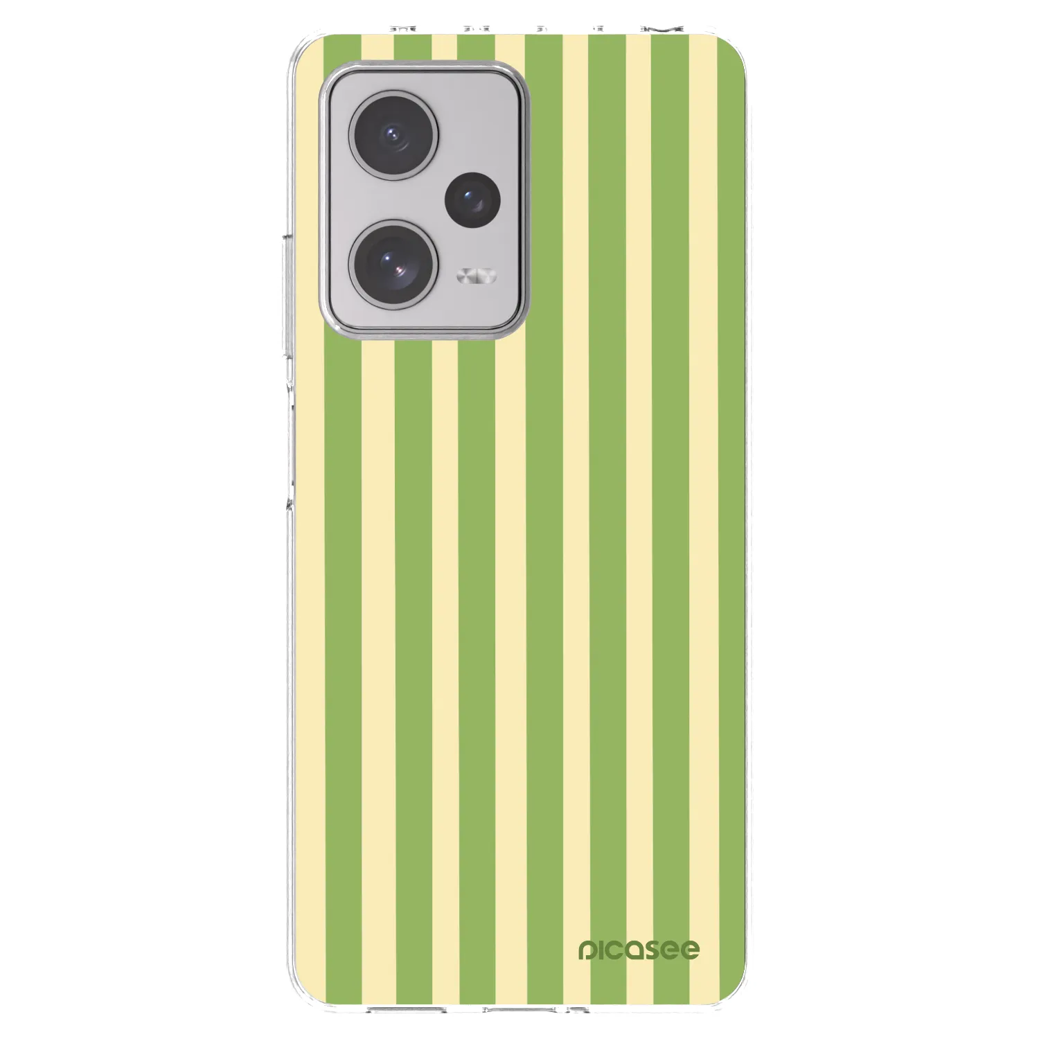 Picasee átlátszó szilikon tok az alábbi mobiltelefonokra Xiaomi Redmi Note 12 Pro+ 5G - Lines Matcha