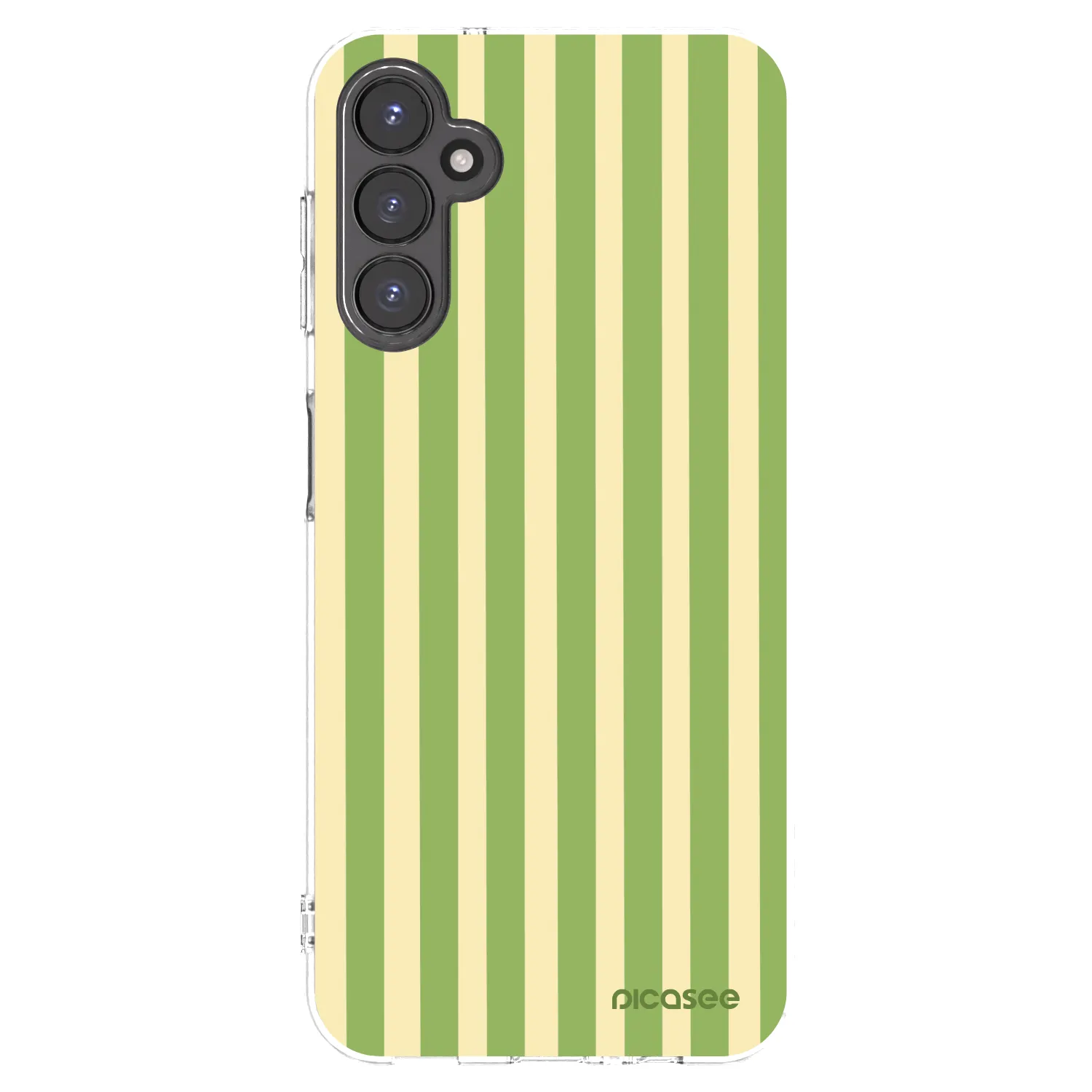 Picasee átlátszó szilikon tok az alábbi mobiltelefonokra Samsung Galaxy A14 5G A146P - Lines Matcha