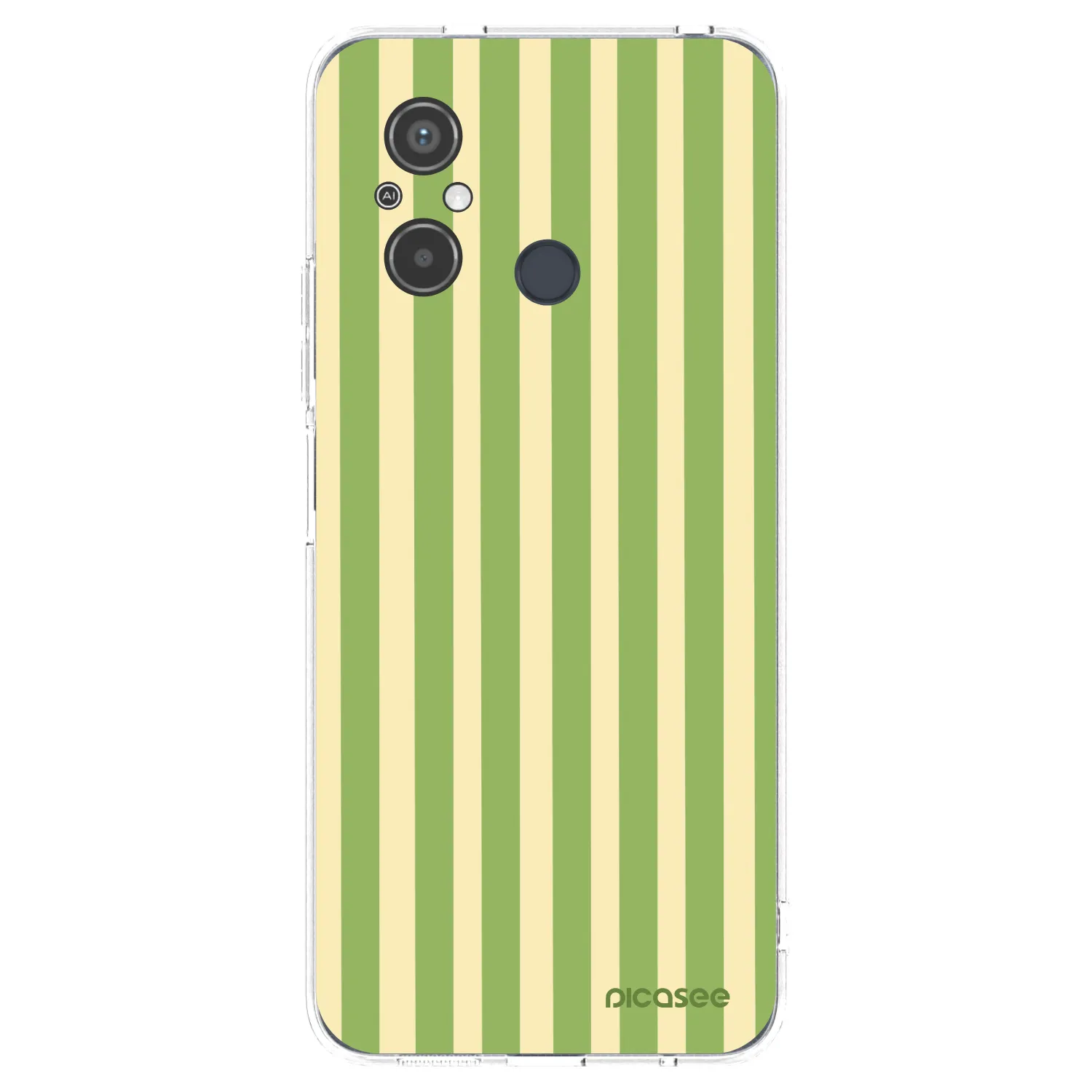 Picasee átlátszó szilikon tok az alábbi mobiltelefonokra Xiaomi Redmi 12C - Lines Matcha