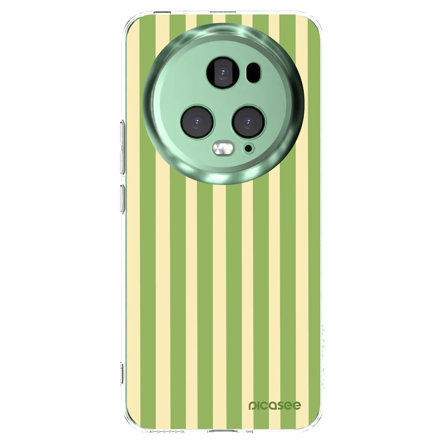 Picasee átlátszó szilikon tok az alábbi mobiltelefonokra Honor Magic5 Pro - Lines Matcha