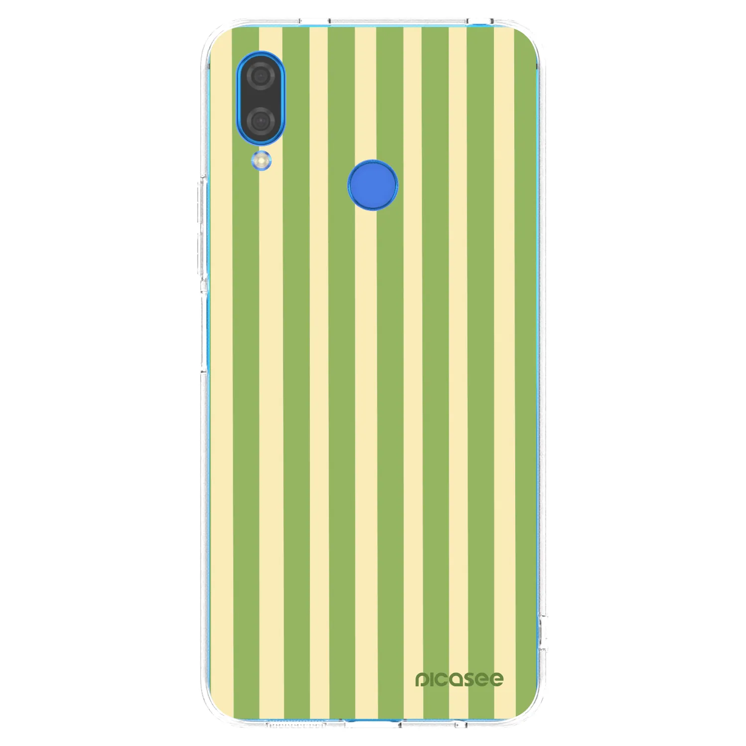 Picasee átlátszó szilikon tok az alábbi mobiltelefonokra Huawei Nova 3i - Lines Matcha