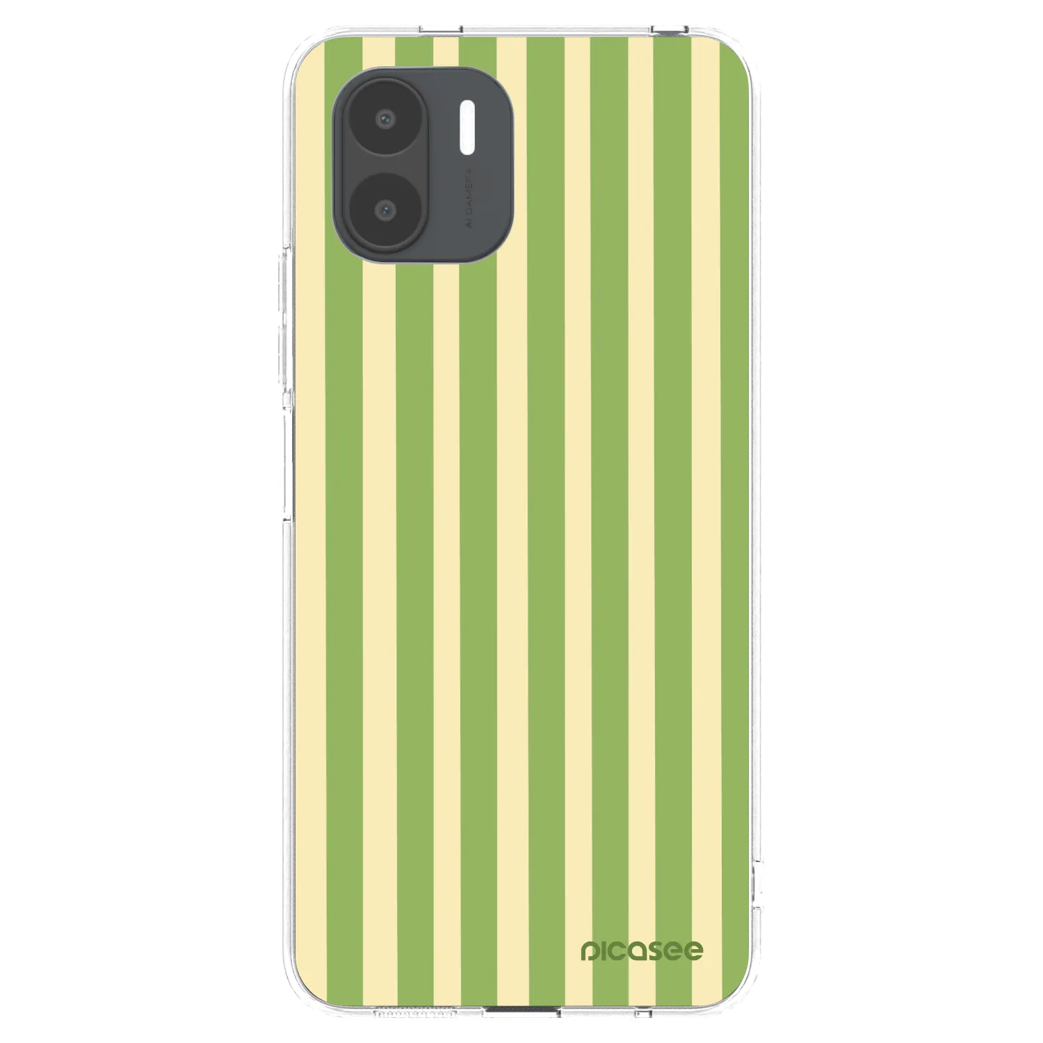Picasee átlátszó szilikon tok az alábbi mobiltelefonokra Xiaomi Redmi A2 - Lines Matcha