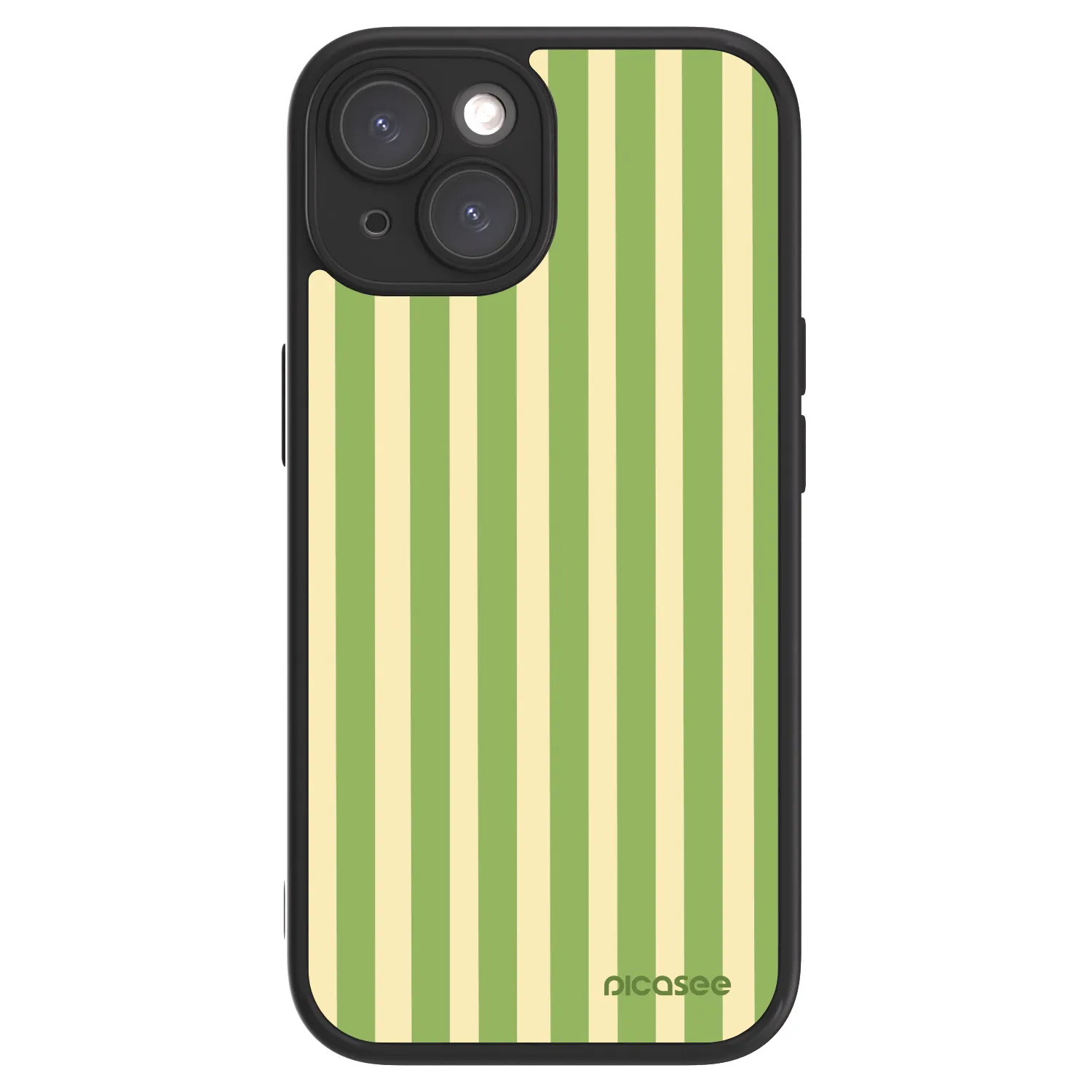 Picasee ULTIMATE CASE Apple iPhone 15 - készülékre - Lines Matcha
