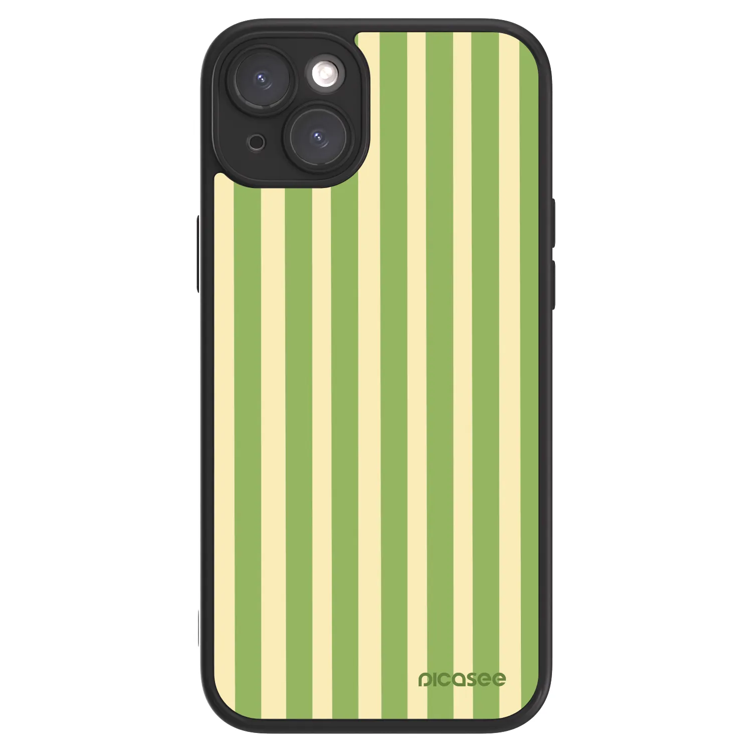 Picasee ULTIMATE CASE MagSafe Apple iPhone 15 Plus - készülékre - Lines Matcha