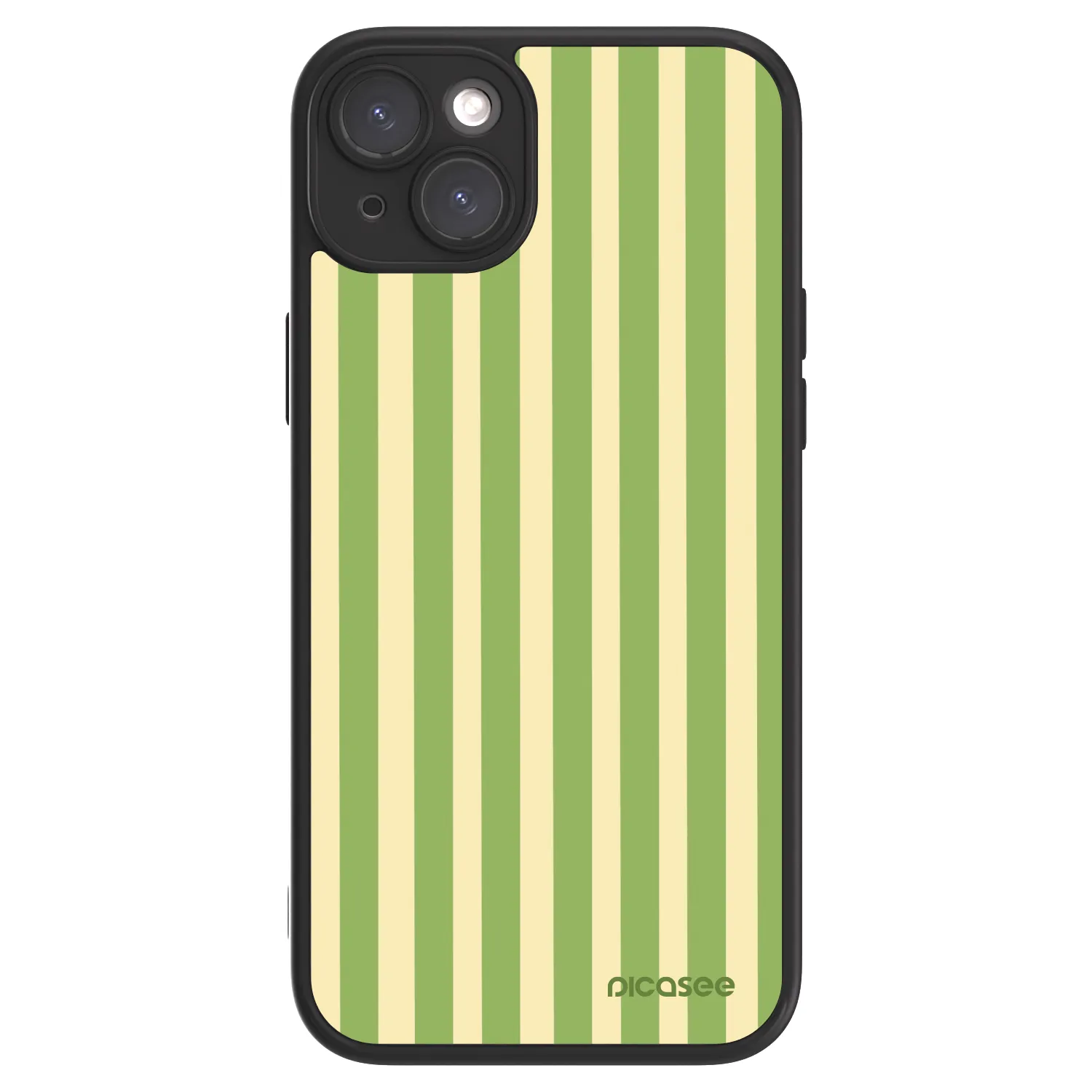 Picasee ULTIMATE CASE Apple iPhone 15 Plus - készülékre - Lines Matcha