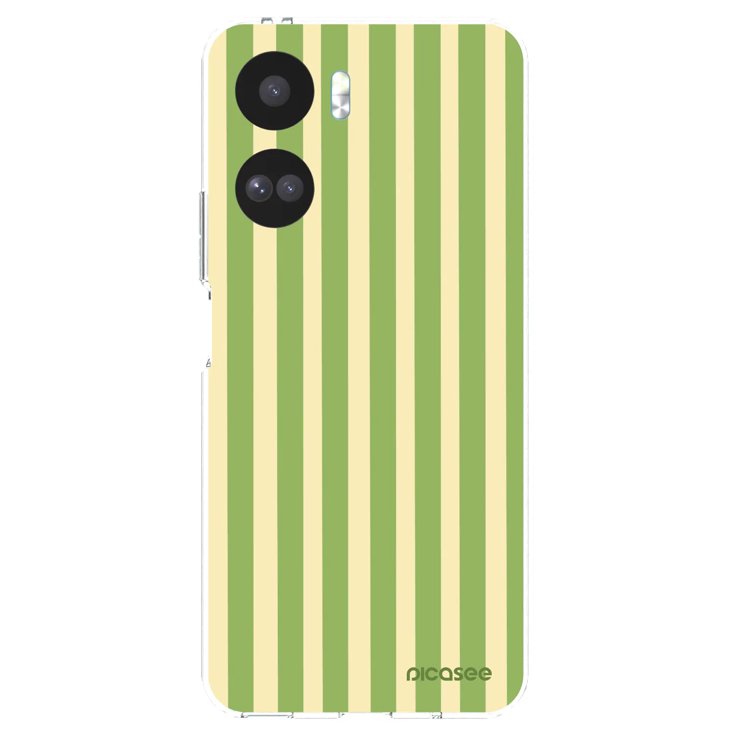 Picasee átlátszó szilikon tok az alábbi mobiltelefonokra Honor 90 Lite 5G - Lines Matcha
