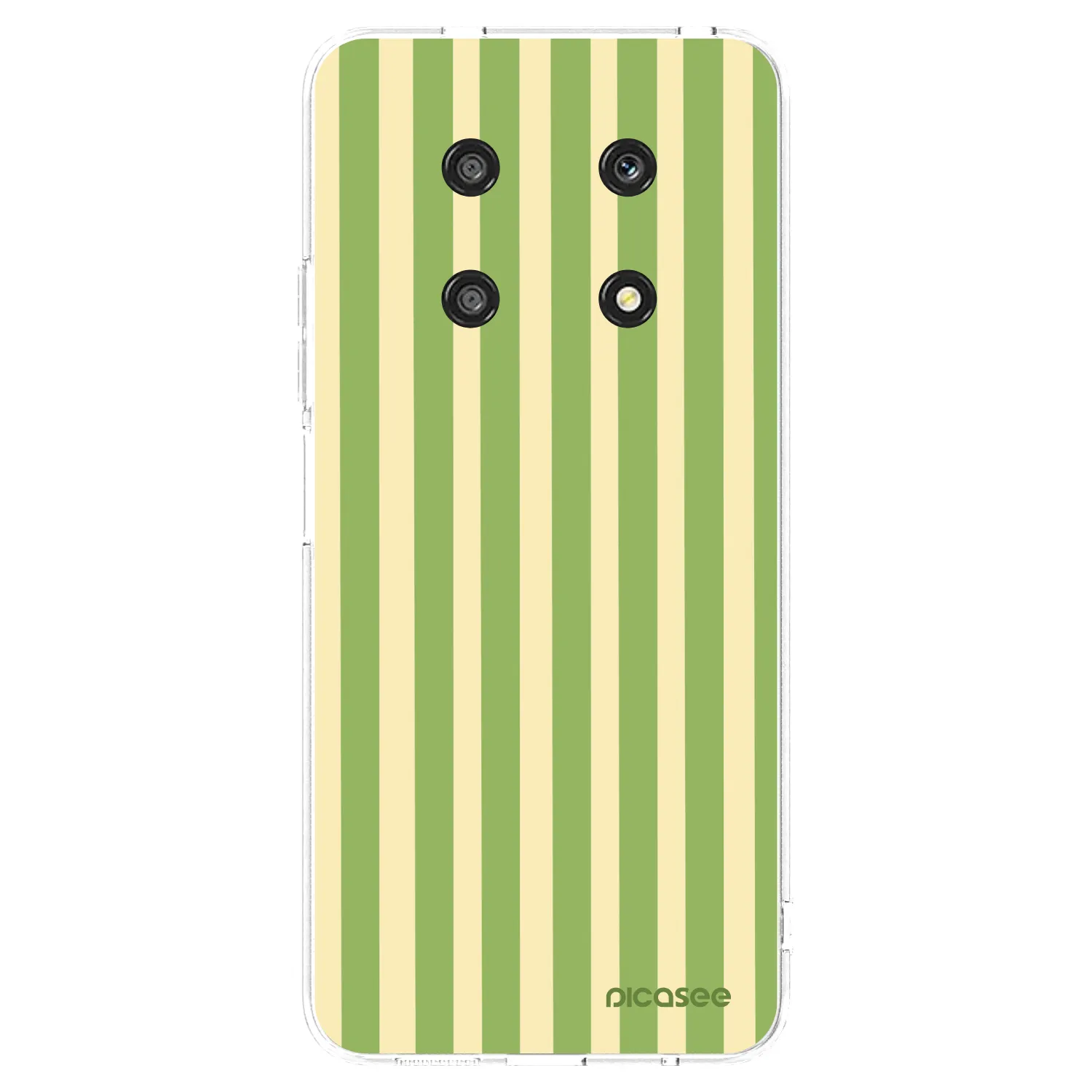 Picasee átlátszó szilikon tok az alábbi mobiltelefonokra Honor Magic4 Lite 5G - Lines Matcha