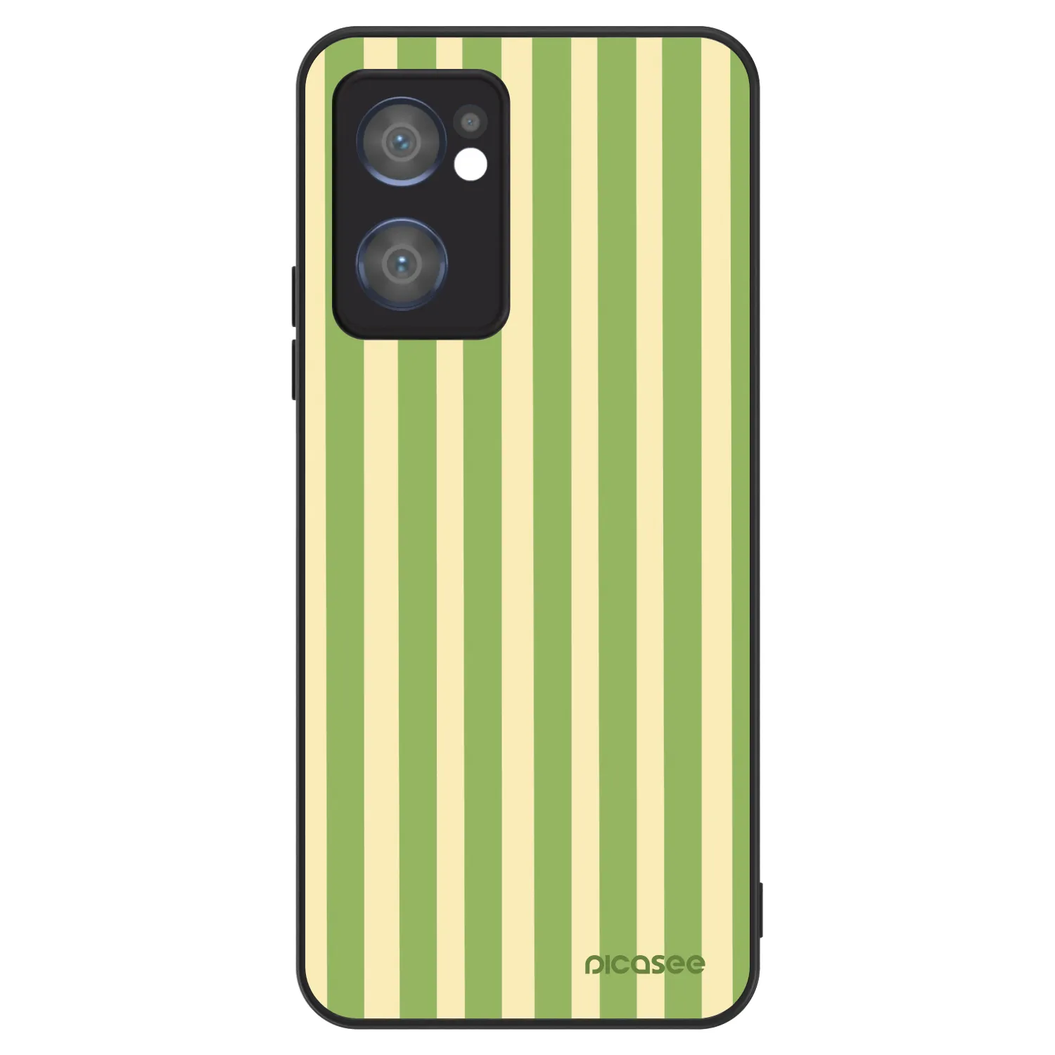 Picasee ULTIMATE CASE OPPO Reno 7 5G - készülékre - Lines Matcha