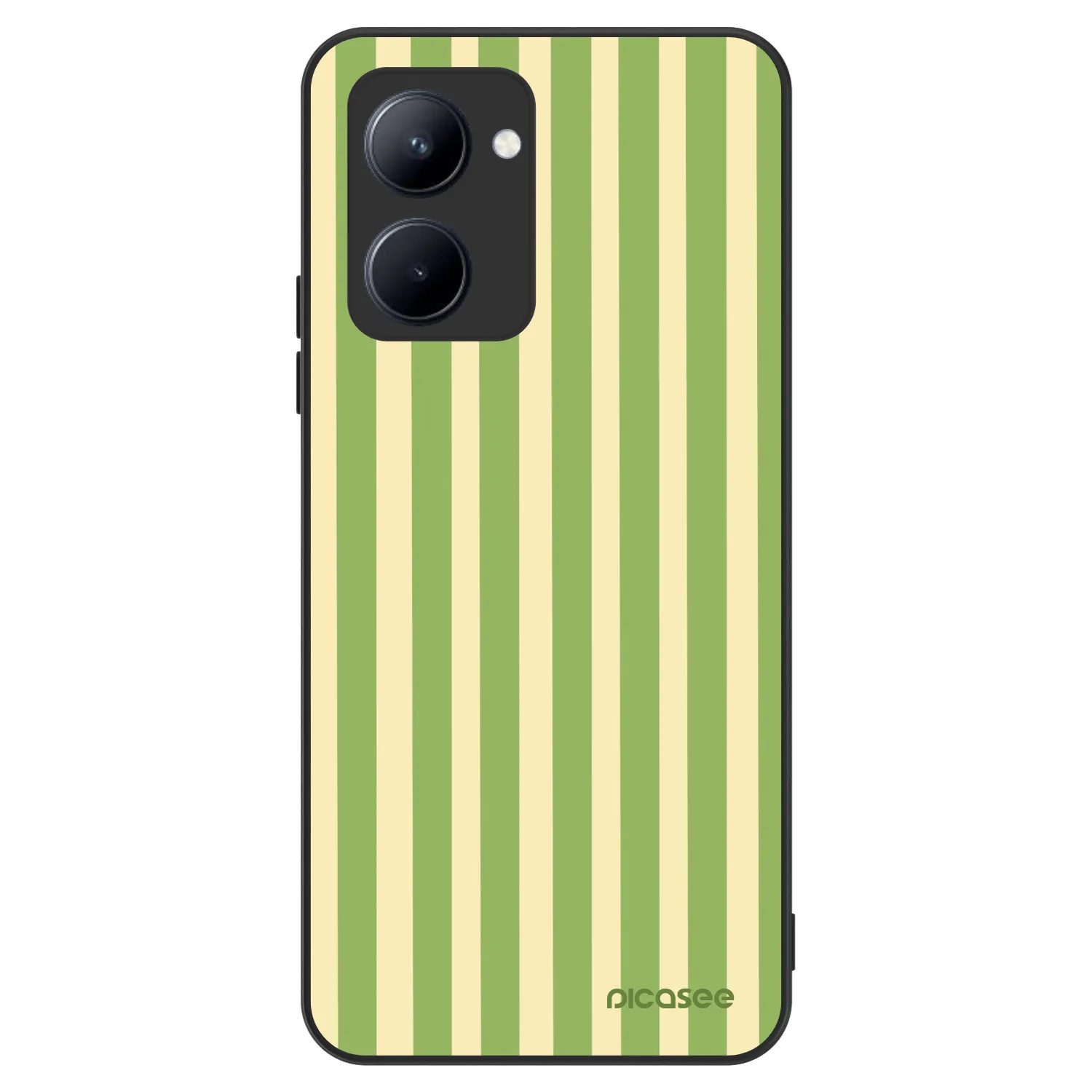 Picasee ULTIMATE CASE Realme C33 (2023) - készülékre - Lines Matcha