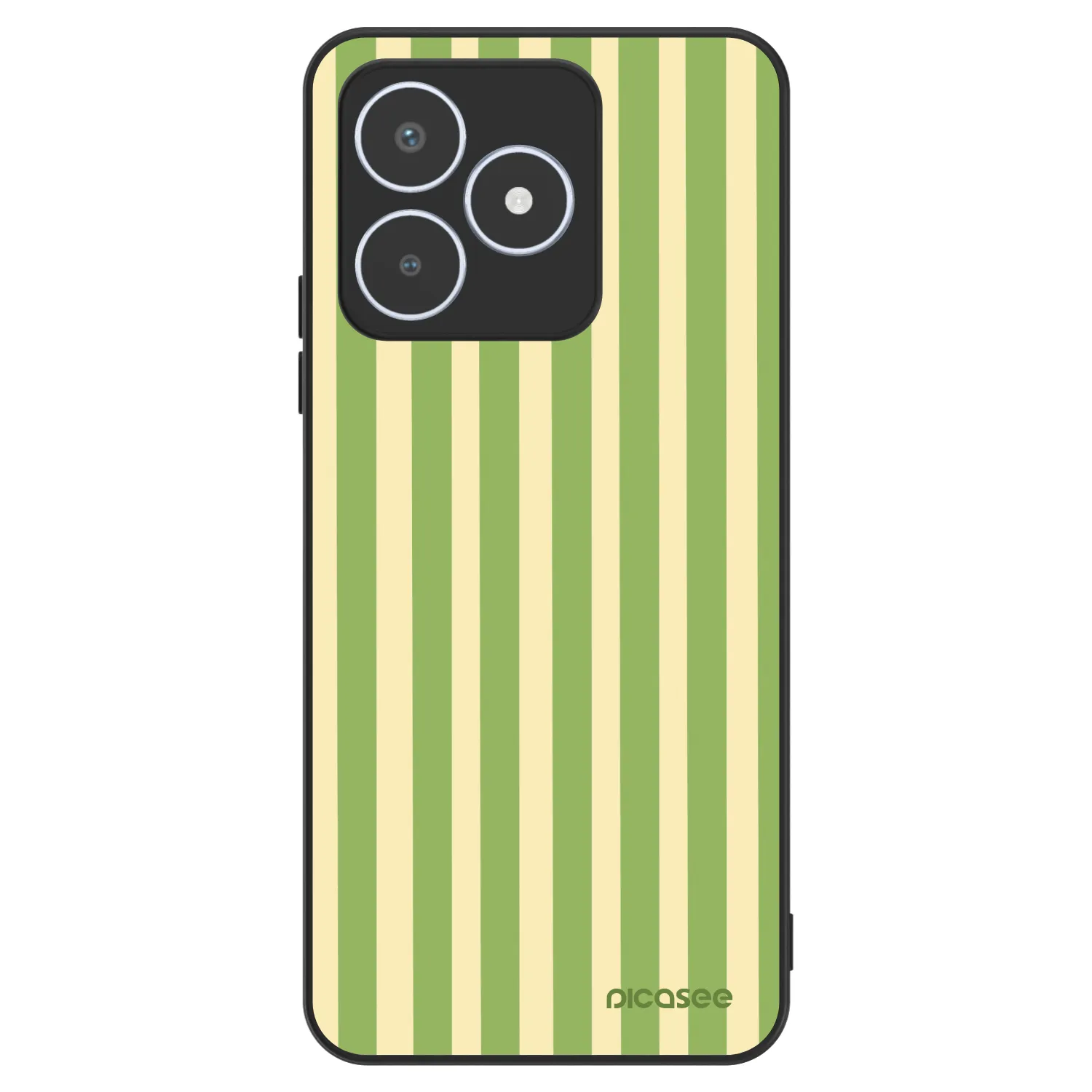 Picasee ULTIMATE CASE Realme C53 - készülékre - Lines Matcha
