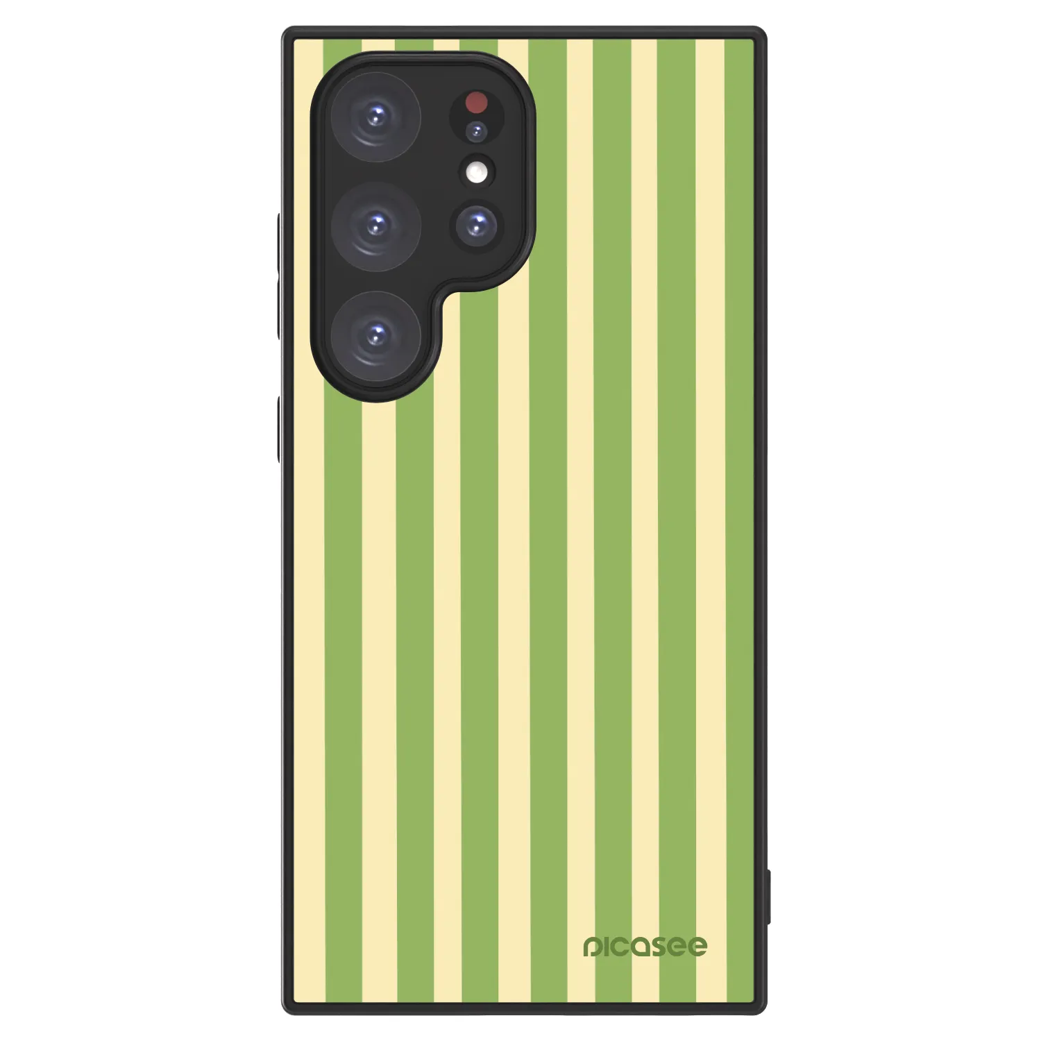 Picasee ULTIMATE CASE PowerShare Samsung Galaxy S24 Ultra S928B 5G - készülékre - Lines Matcha