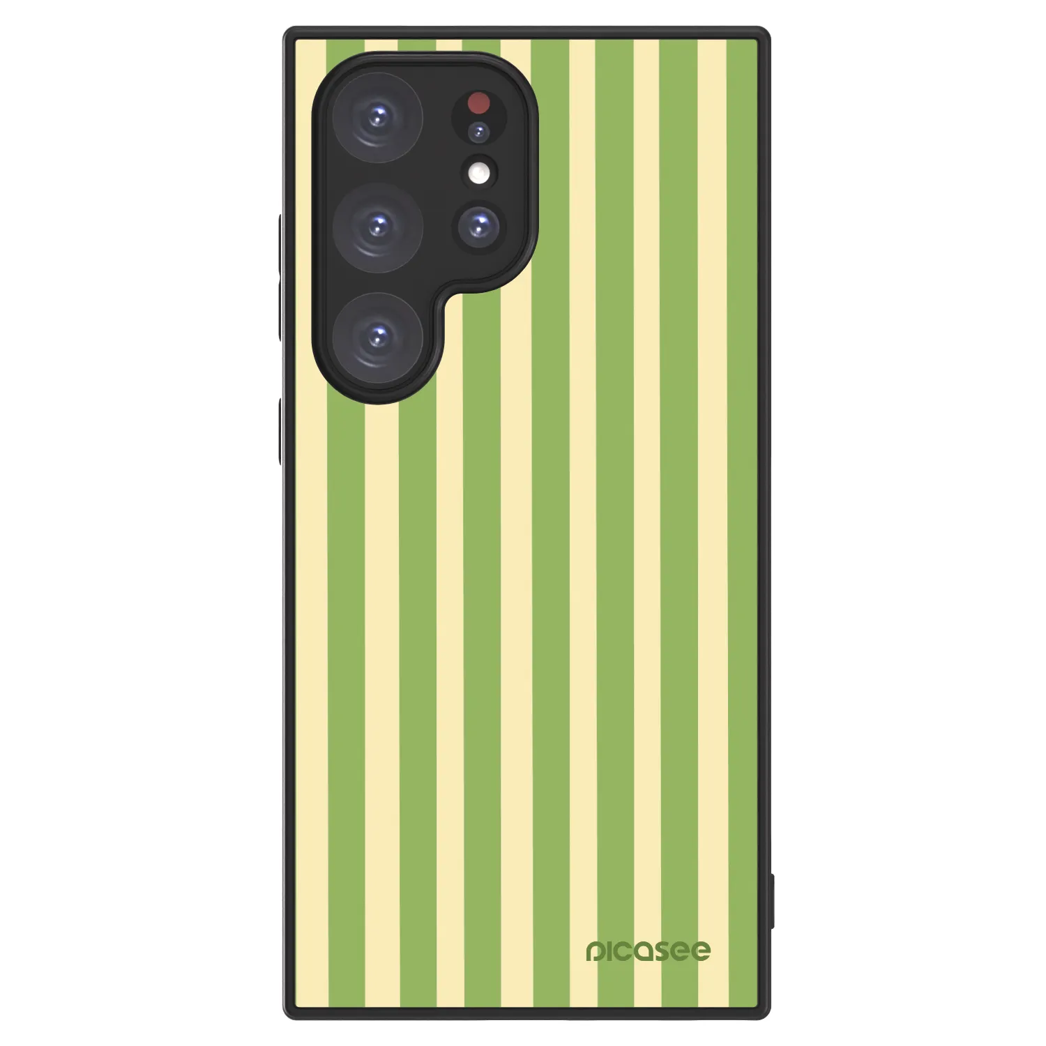 Picasee ULTIMATE CASE Samsung Galaxy S24 Ultra S928B 5G - készülékre - Lines Matcha