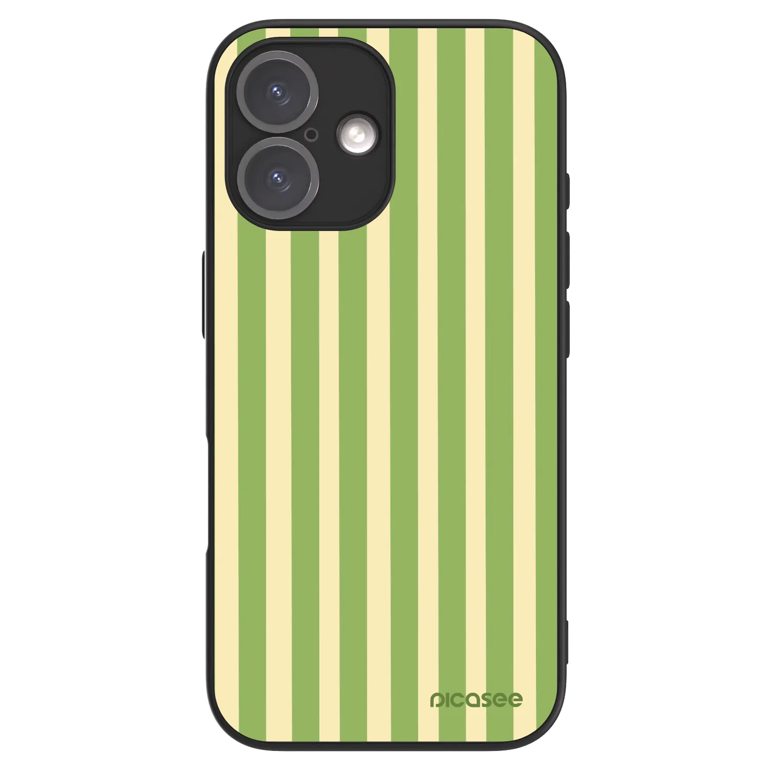 Picasee ULTIMATE CASE MagSafe Apple iPhone 16 - készülékre - Lines Matcha
