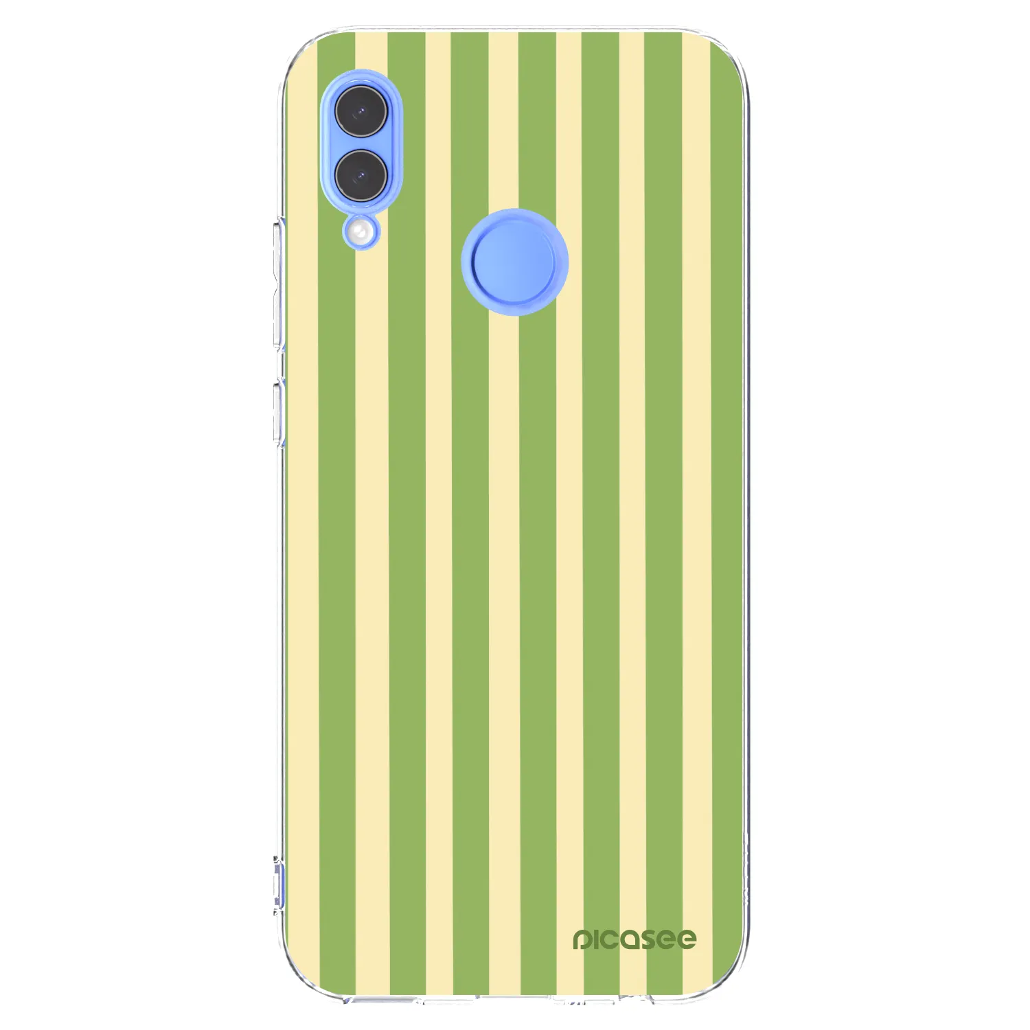 Picasee átlátszó szilikon tok az alábbi mobiltelefonokra Honor 10 Lite - Lines Matcha