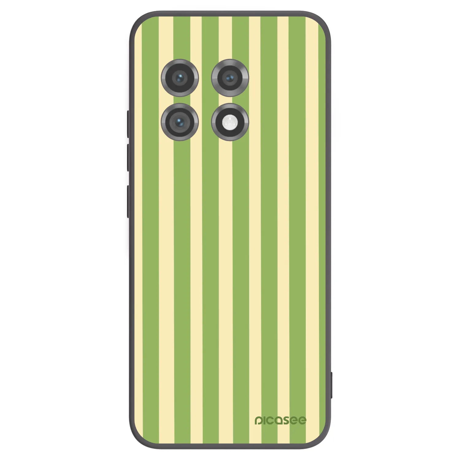 Picasee fekete szilikon tok az alábbi mobiltelefonokra OnePlus 11 5G - Lines Matcha