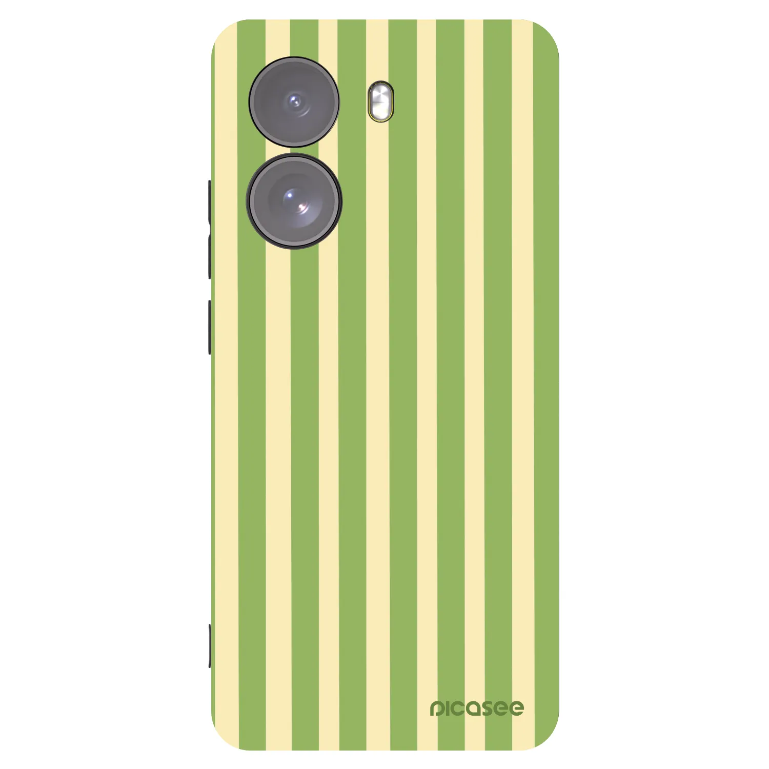 Picasee fekete szilikon tok az alábbi mobiltelefonokra Xiaomi Poco X7 - Lines Matcha