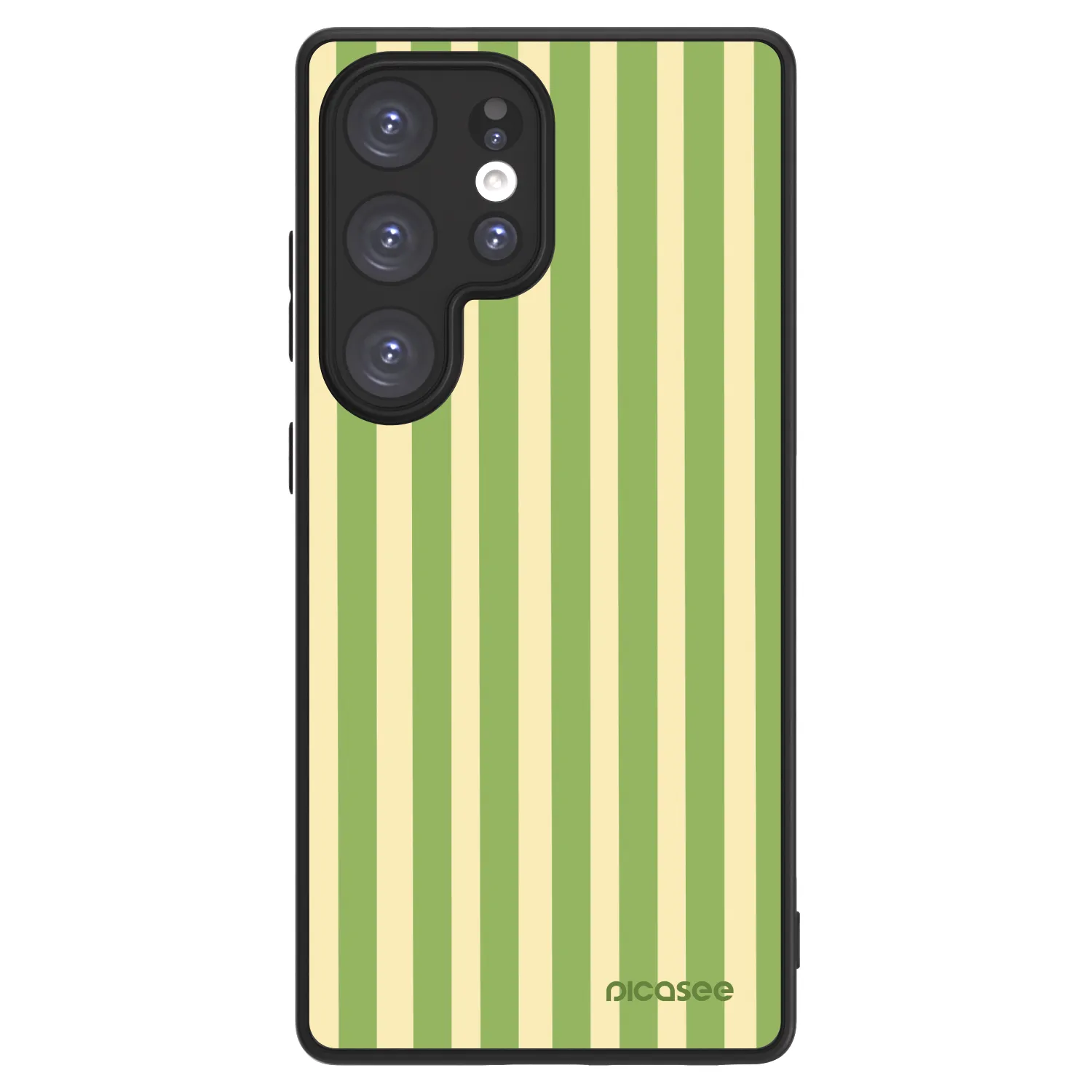 Picasee ULTIMATE CASE Samsung Galaxy S25 Ultra 5G - készülékre - Lines Matcha