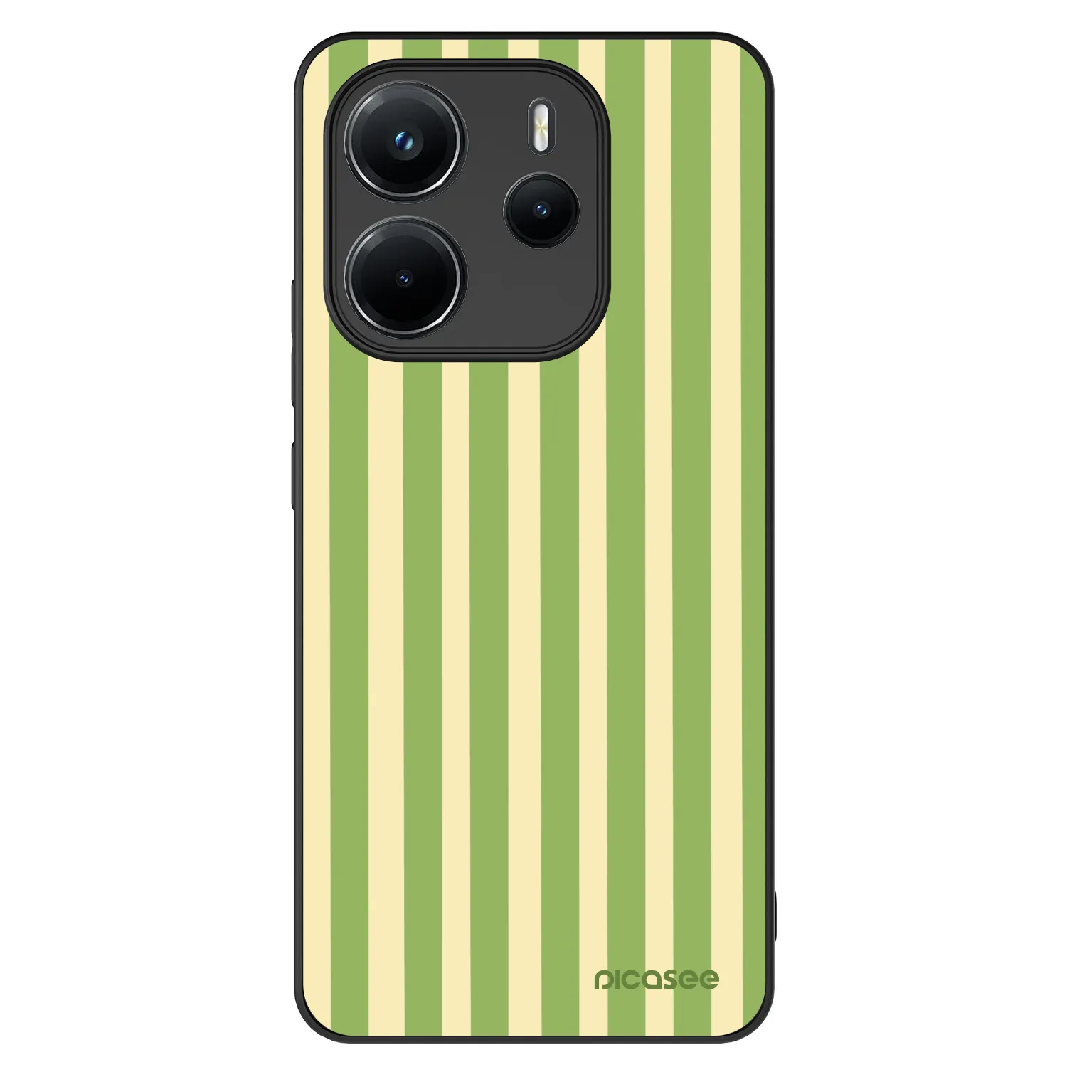 Picasee ULTIMATE CASE Xiaomi Redmi Note 14 4G - készülékre - Lines Matcha