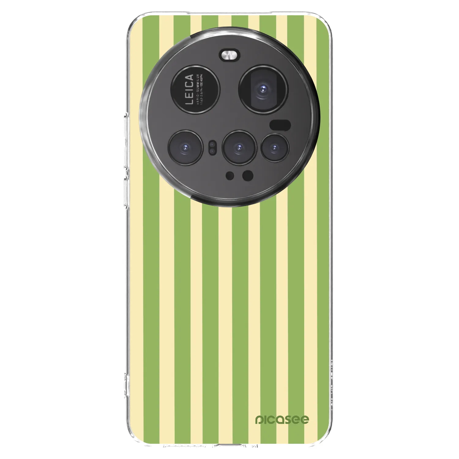 Picasee átlátszó szilikon tok az alábbi mobiltelefonokra Xiaomi 15 Ultra - Lines Matcha