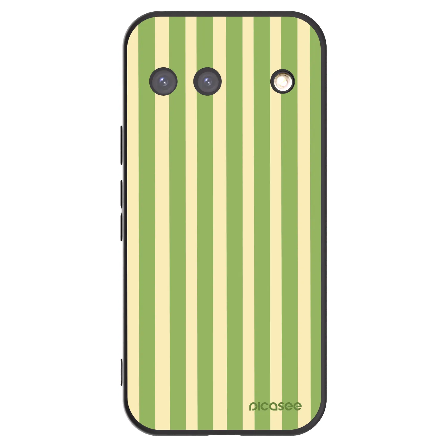 Picasee fekete szilikon tok az alábbi mobiltelefonokra Google Pixel 9 - Lines Matcha