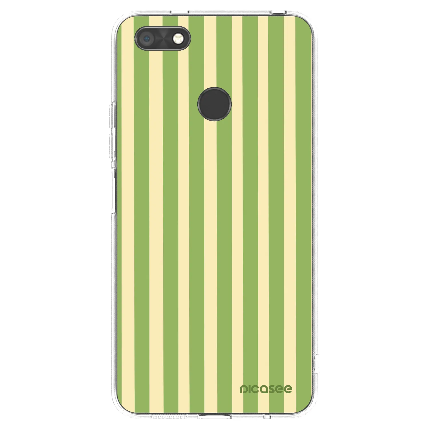 Picasee átlátszó szilikon tok az alábbi mobiltelefonokra Huawei P9 Lite Mini - Lines Matcha