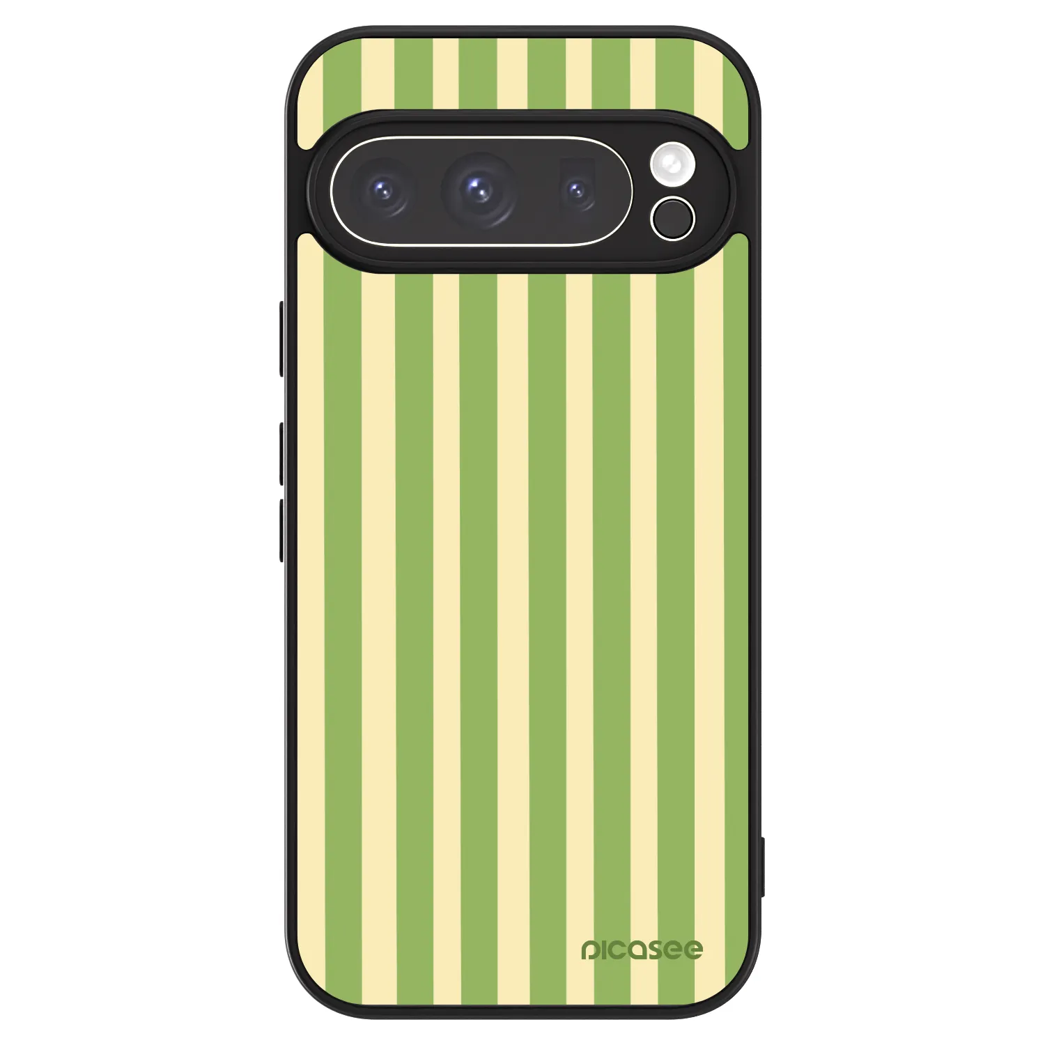 Picasee ULTIMATE CASE Google Pixel 9 Pro - készülékre - Lines Matcha
