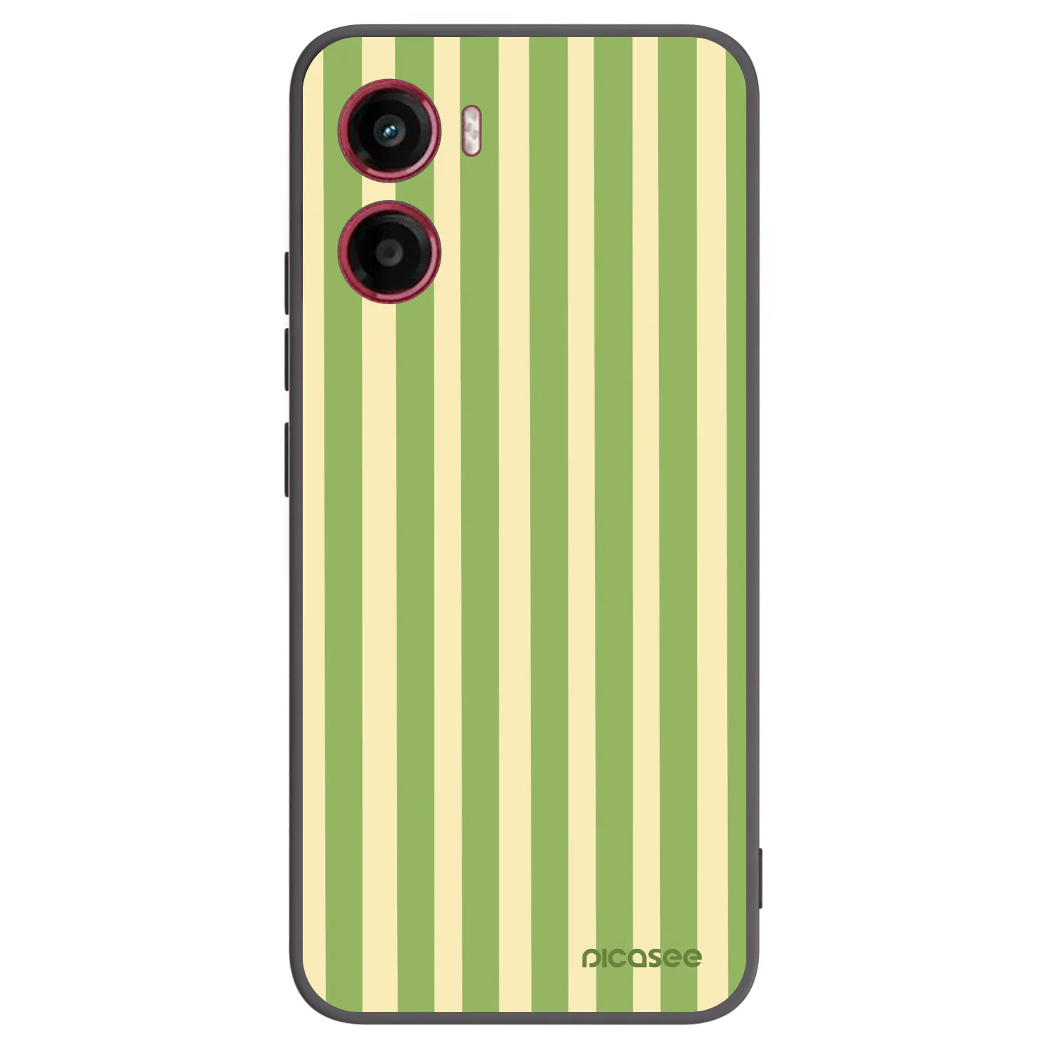 Picasee fekete szilikon tok az alábbi mobiltelefonokra Motorola Moto G05 - Lines Matcha