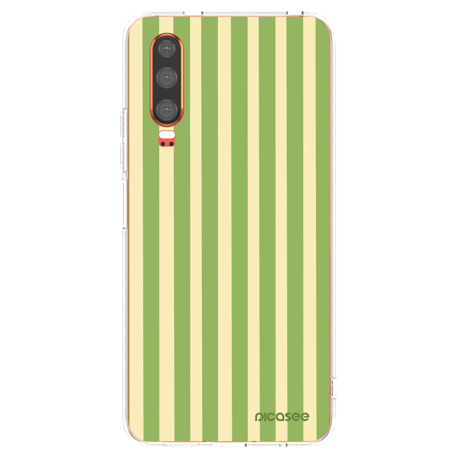 Picasee átlátszó szilikon tok az alábbi mobiltelefonokra Huawei P30 - Lines Matcha