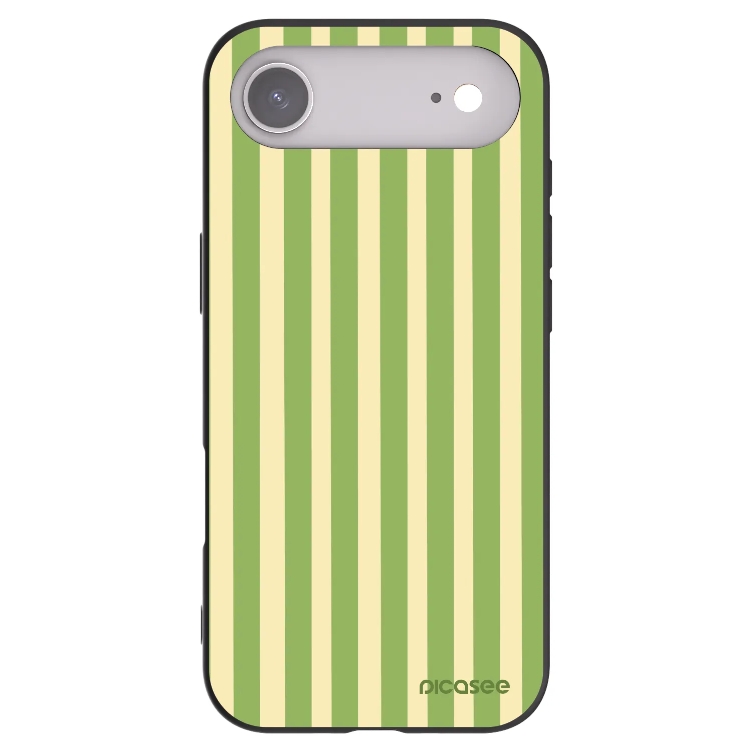 Picasee fekete szilikon tok az alábbi mobiltelefonokra Apple iPhone Air - Lines Matcha