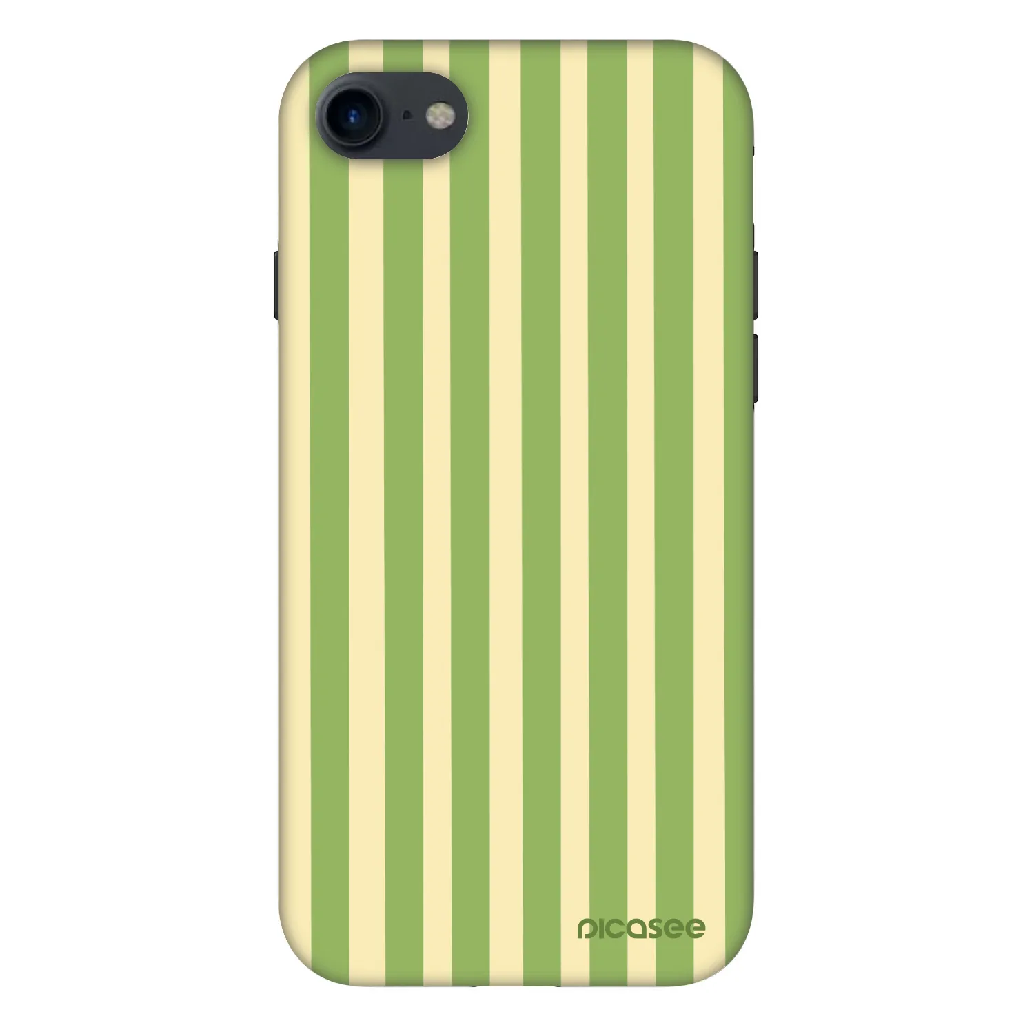 Picasee Fashion Case Apple iPhone SE 2020 - Lines Matcha