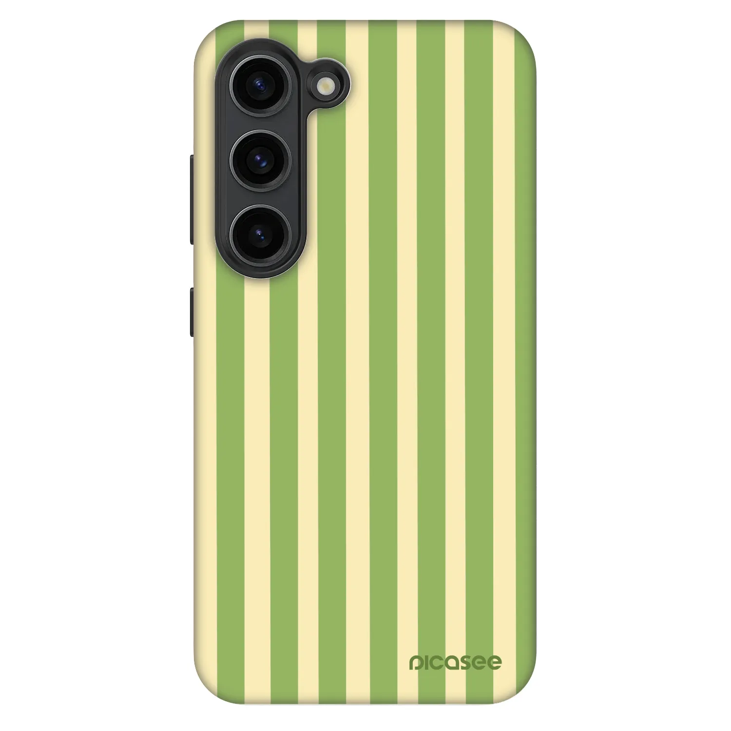 Picasee Fashion Case Samsung Galaxy S23 5G - Lines Matcha
